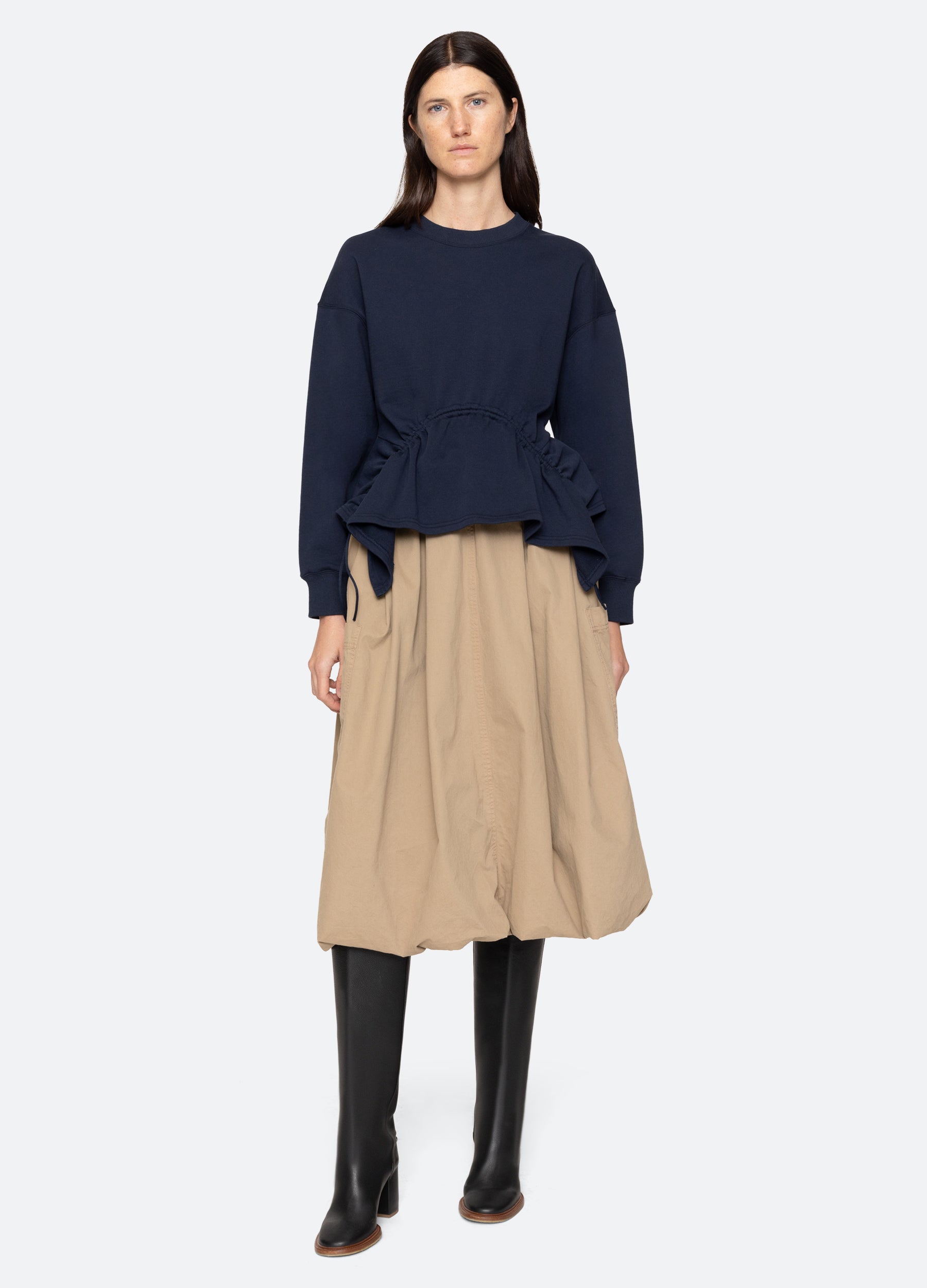 Athena L/S Sweatshirt Navy