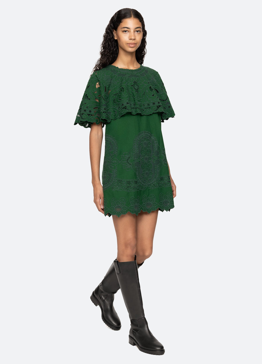 Ceci Mini Dress Green