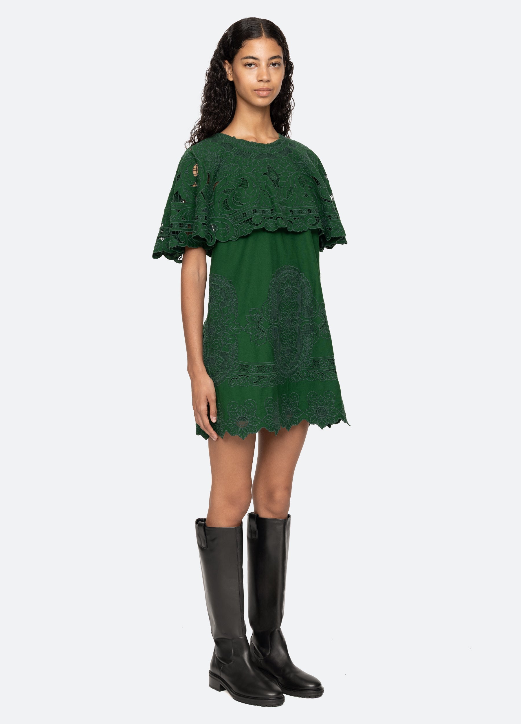 Ceci Mini Dress Green