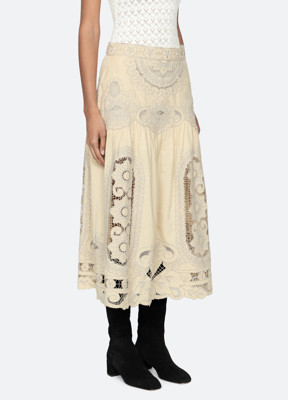 Ceci Skirt Cream