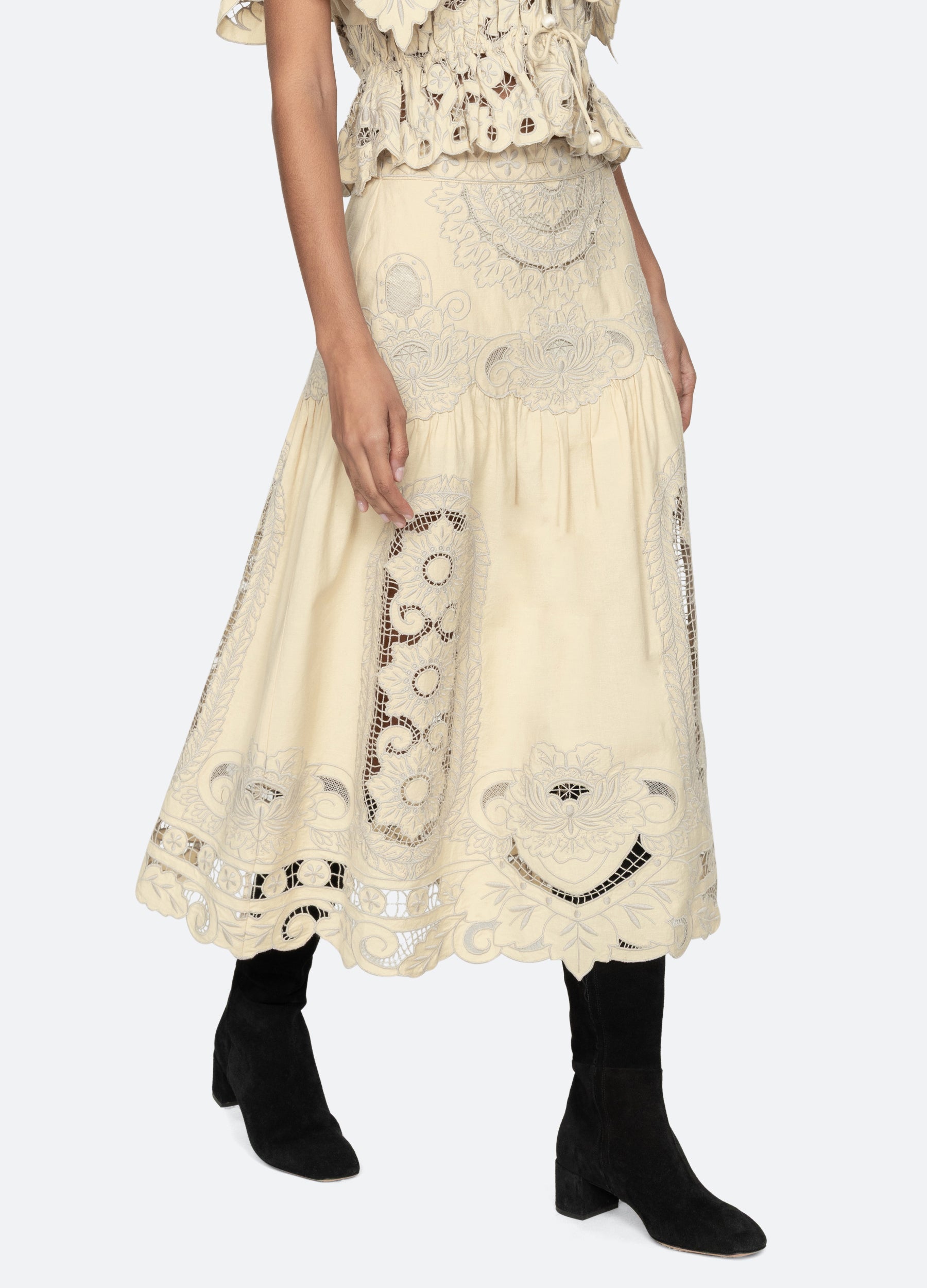 Ceci Skirt Cream