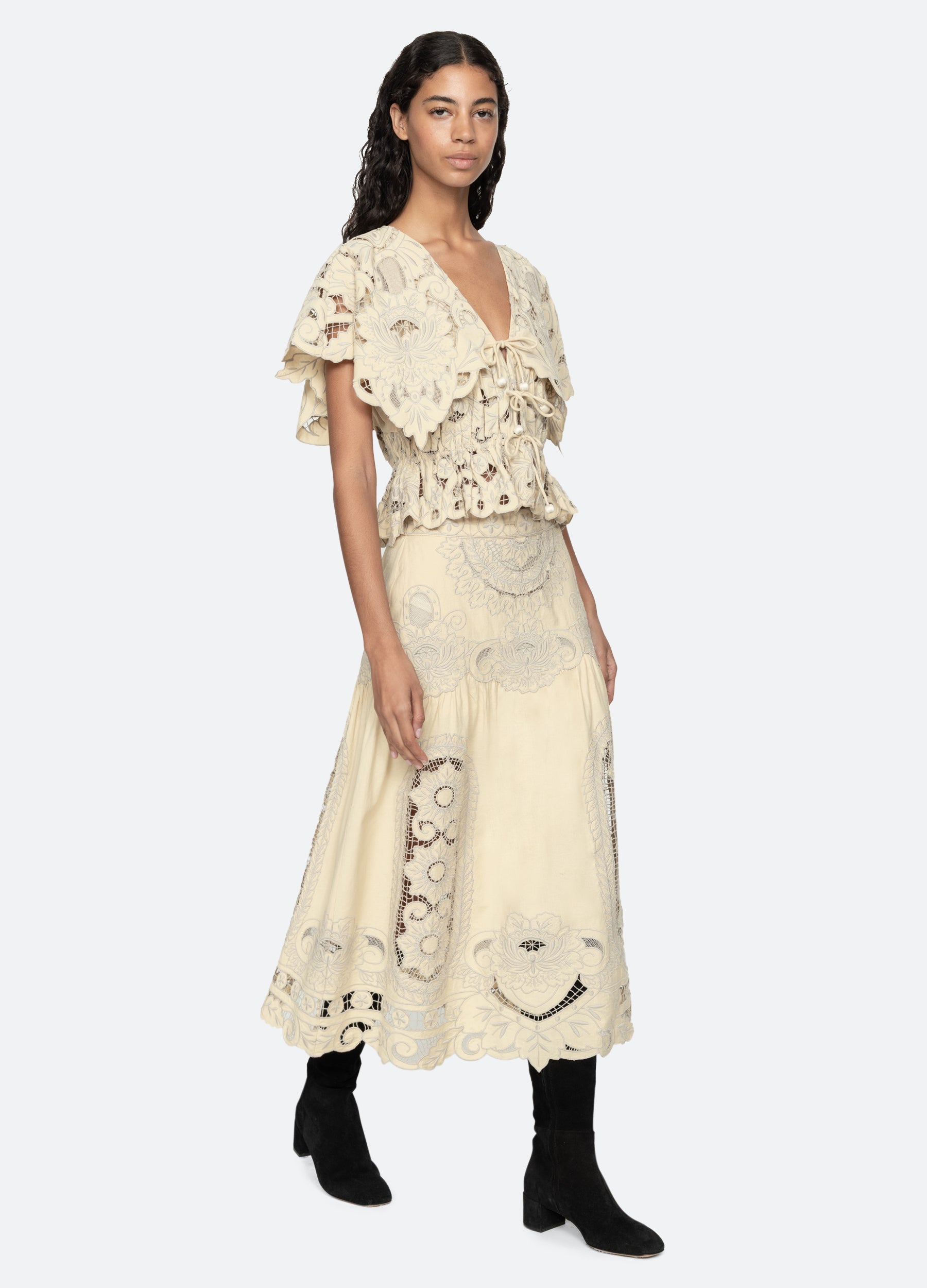 Ceci Skirt Cream