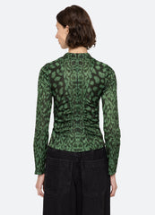 Claude L/S Top Green