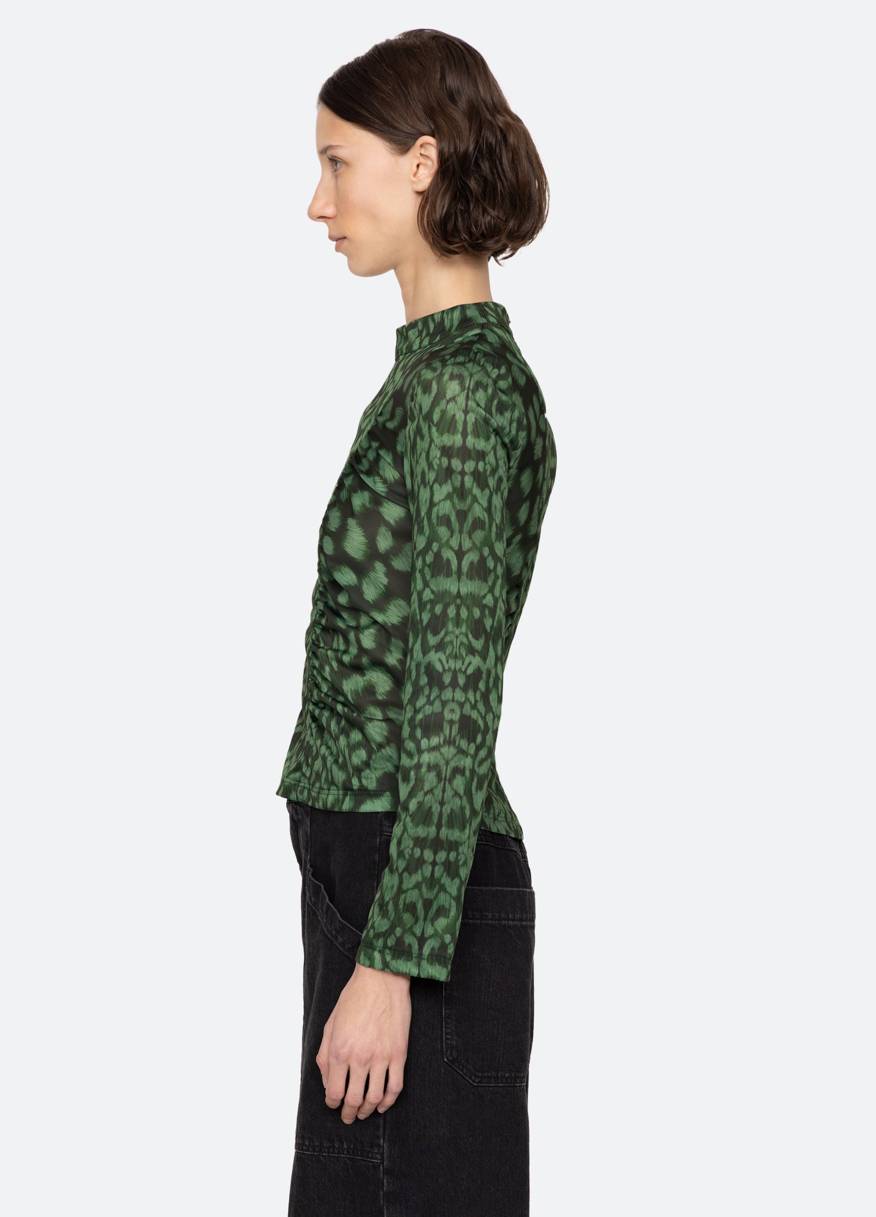 Claude L/S Top Green