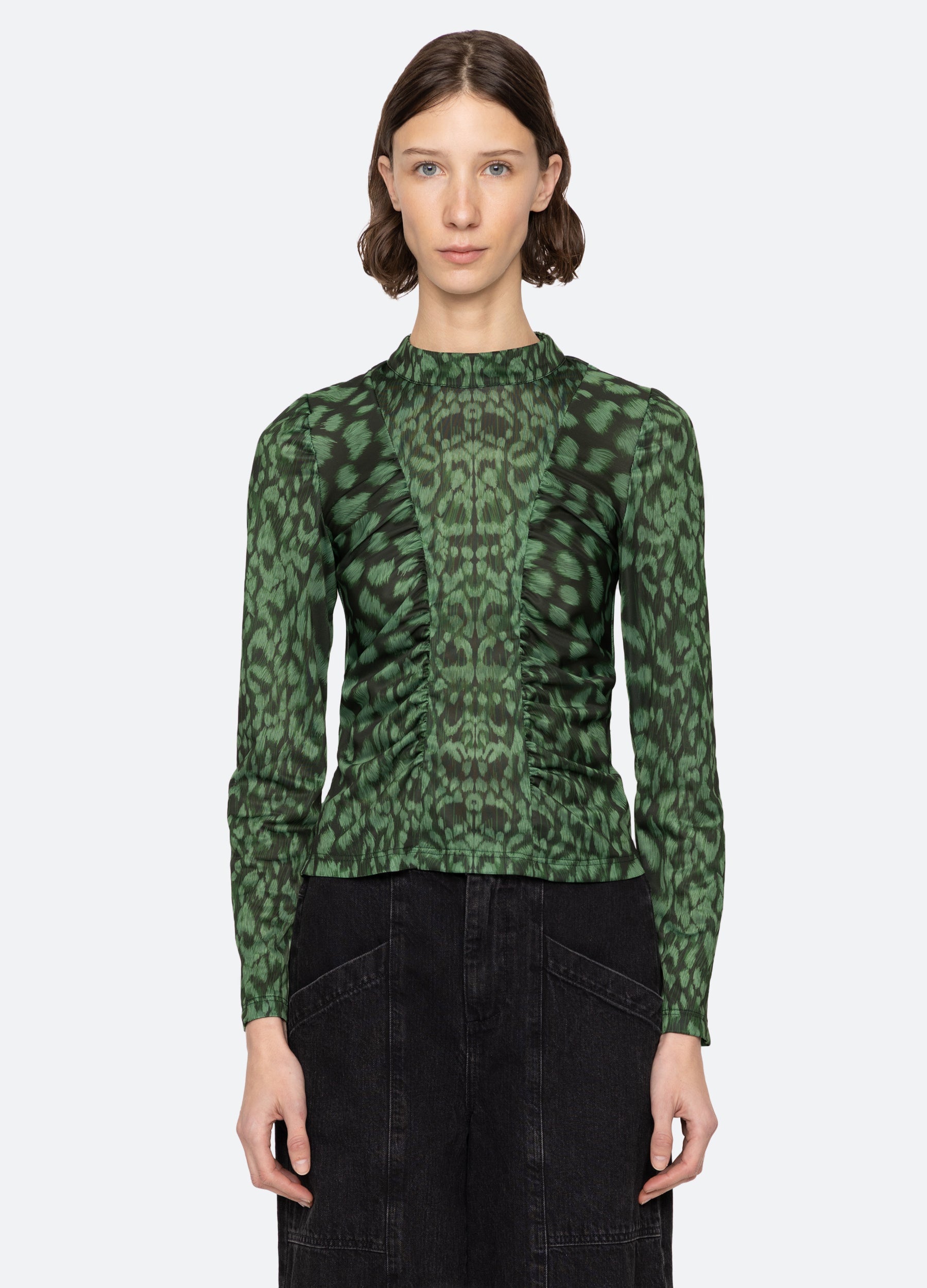 Claude L/S Top Green