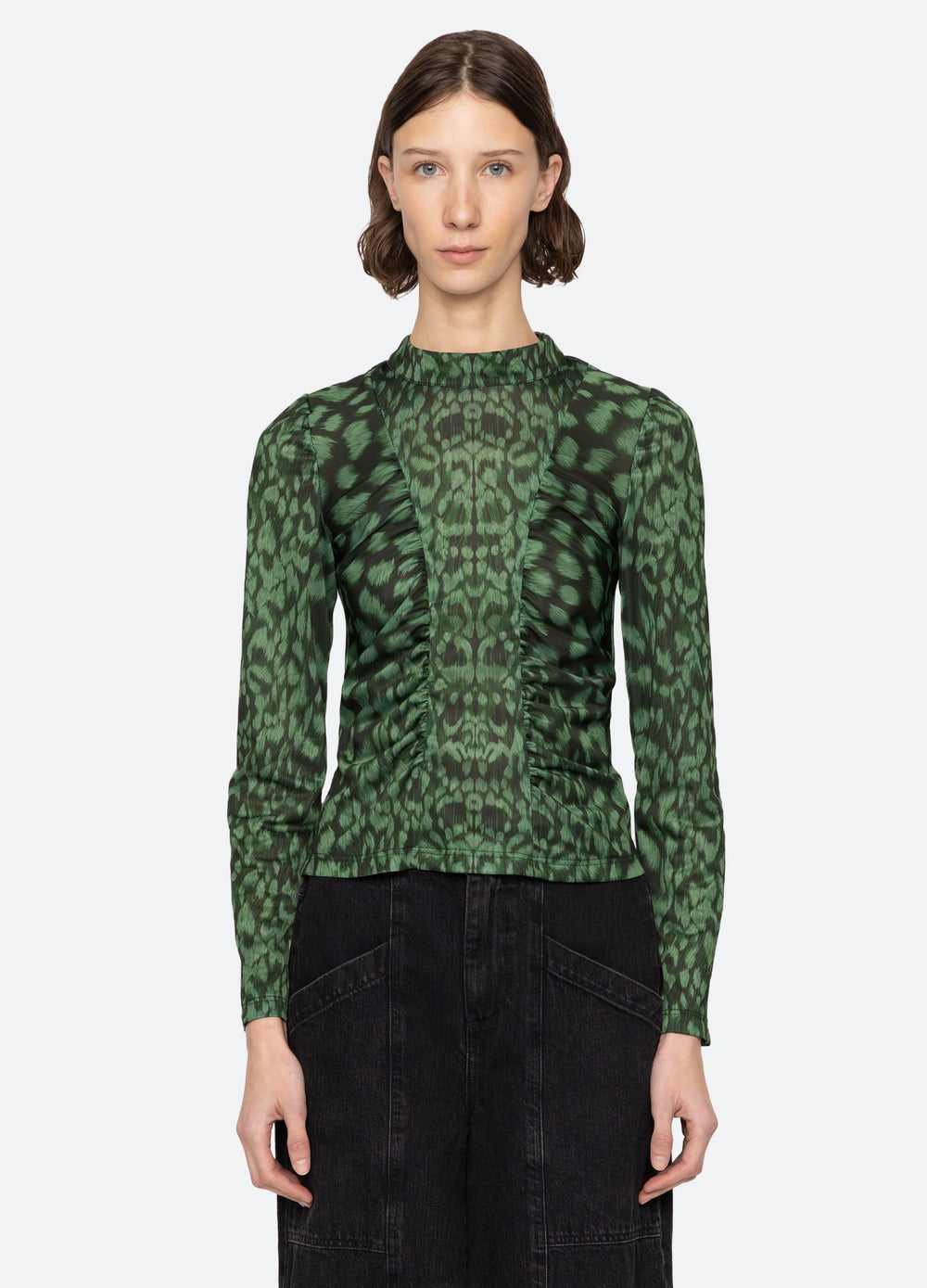 Claude L/S Top Green
