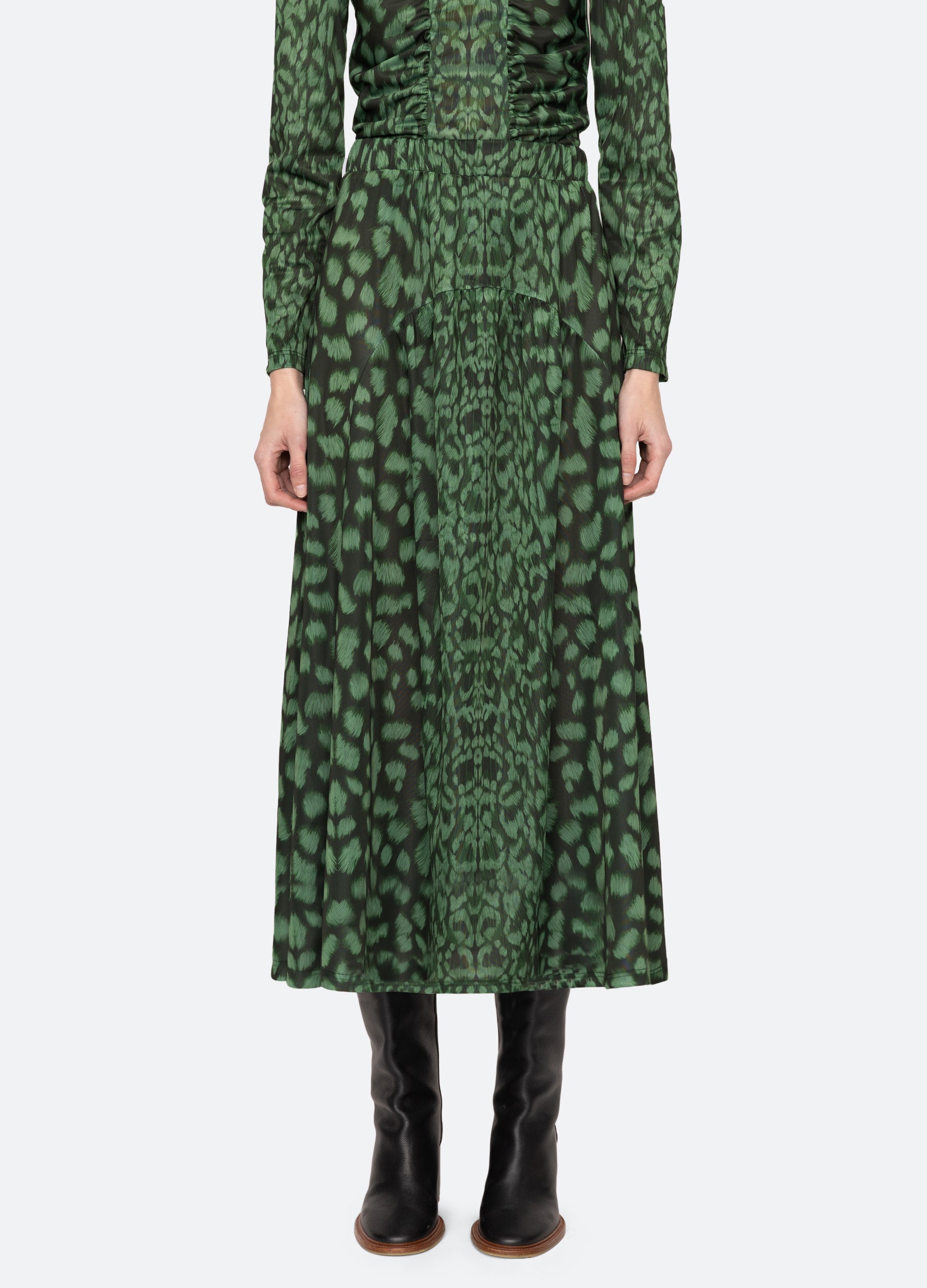 Claude Skirt Green