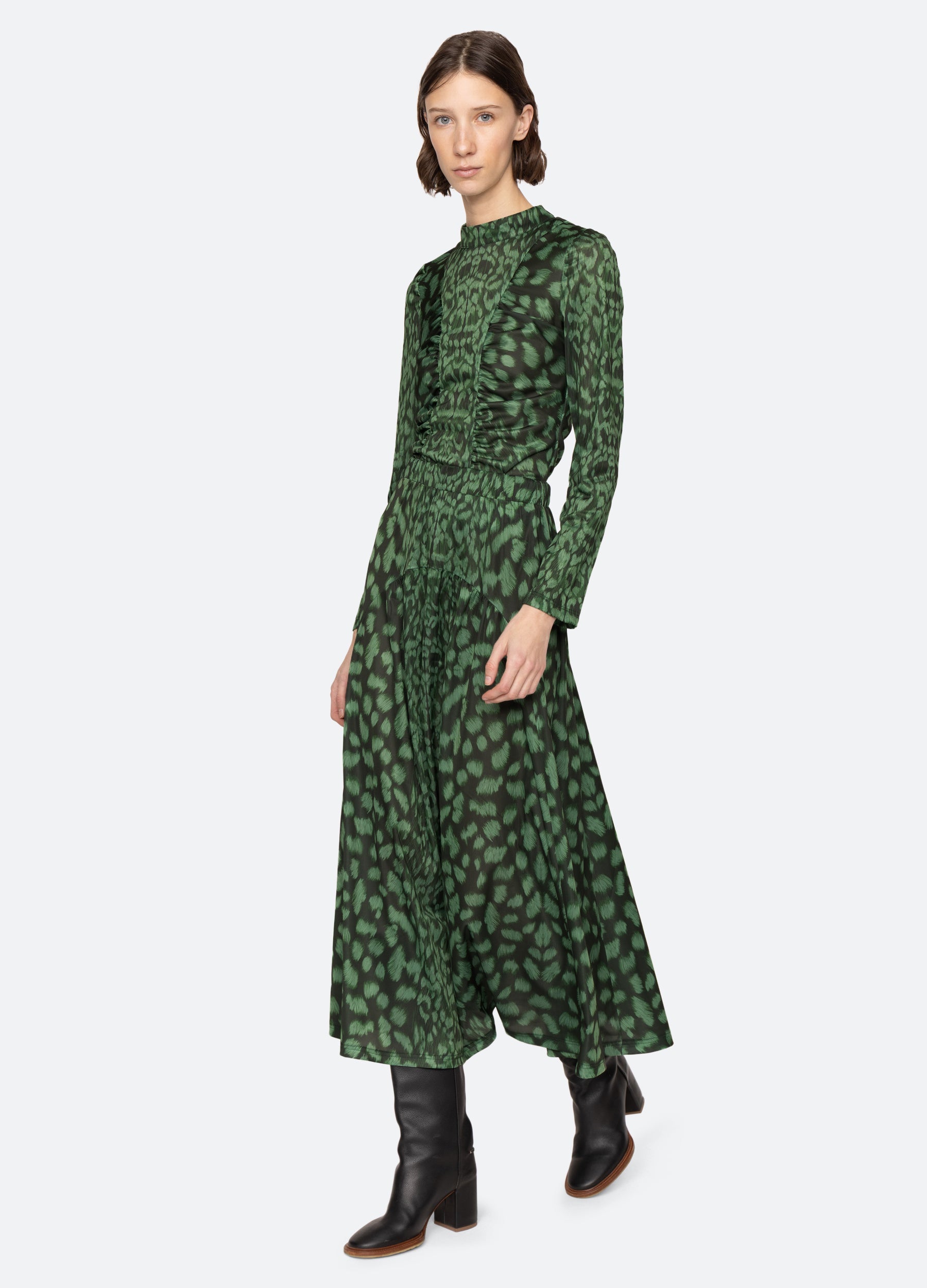 Claude Skirt Green
