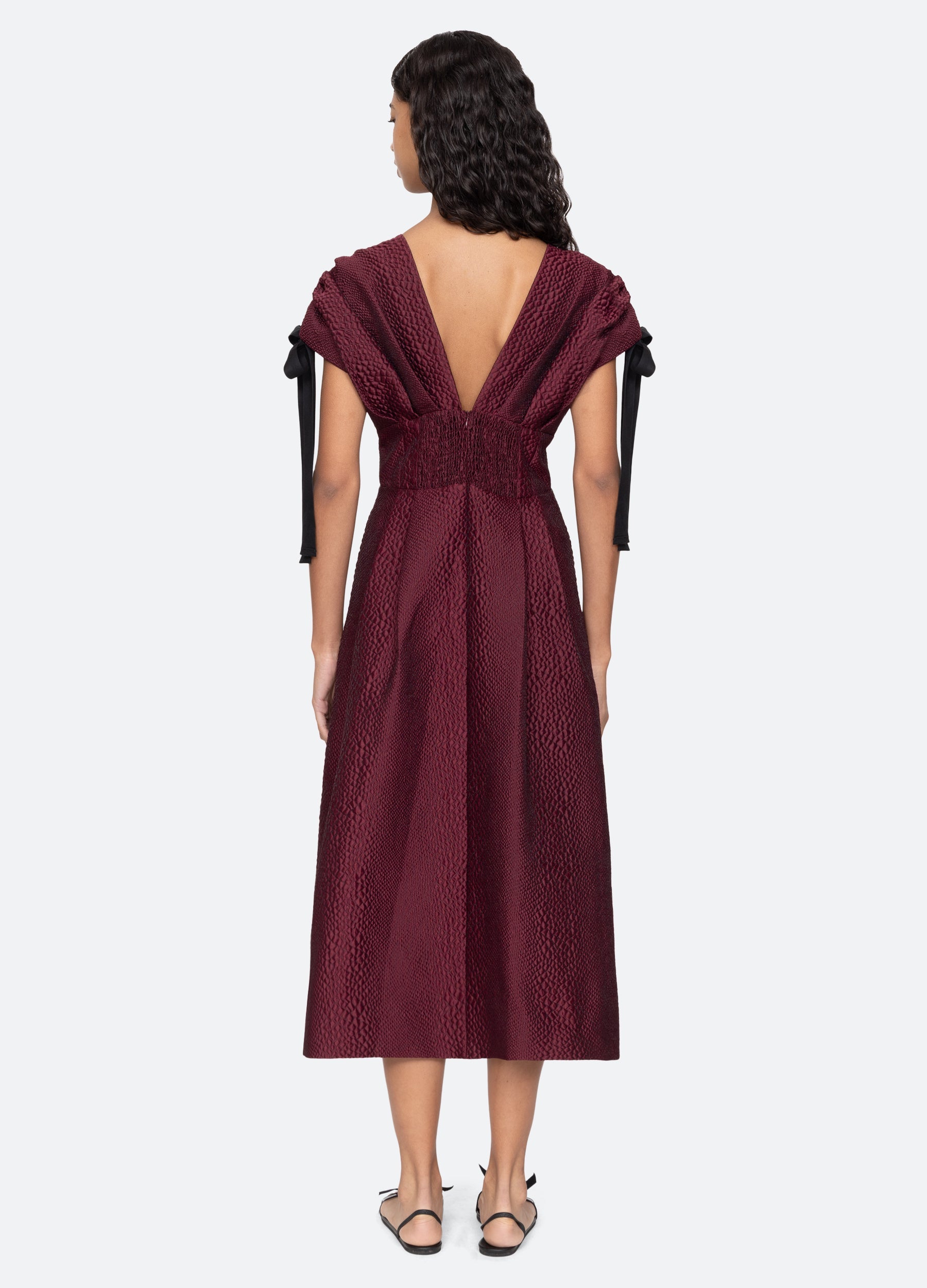 Fayetta Dress Burgundy