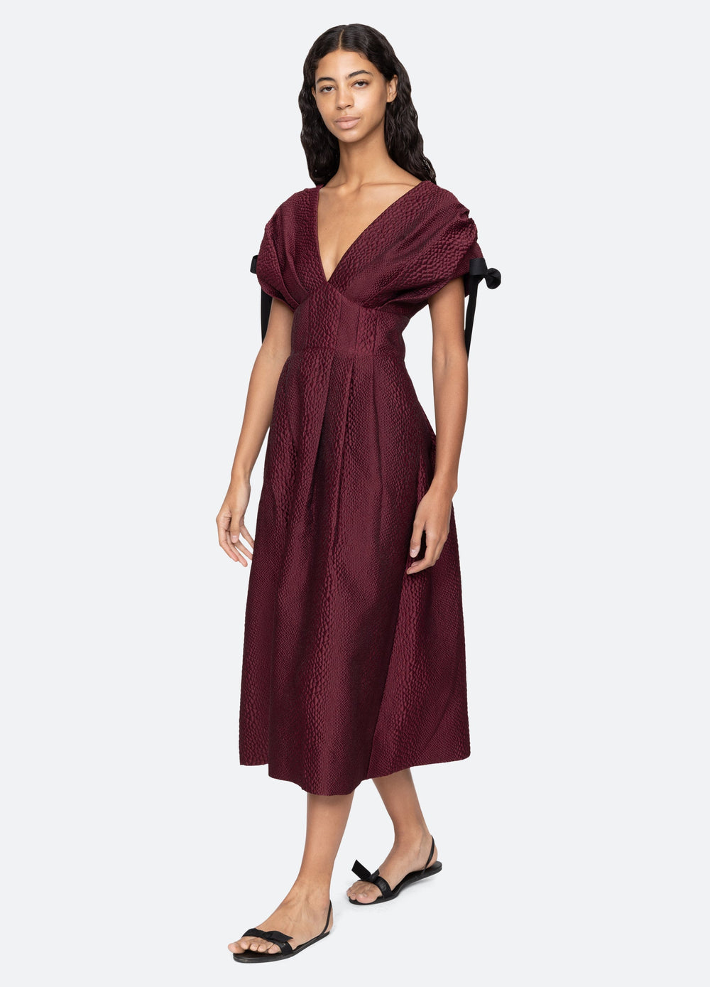 Fayetta Dress Burgundy