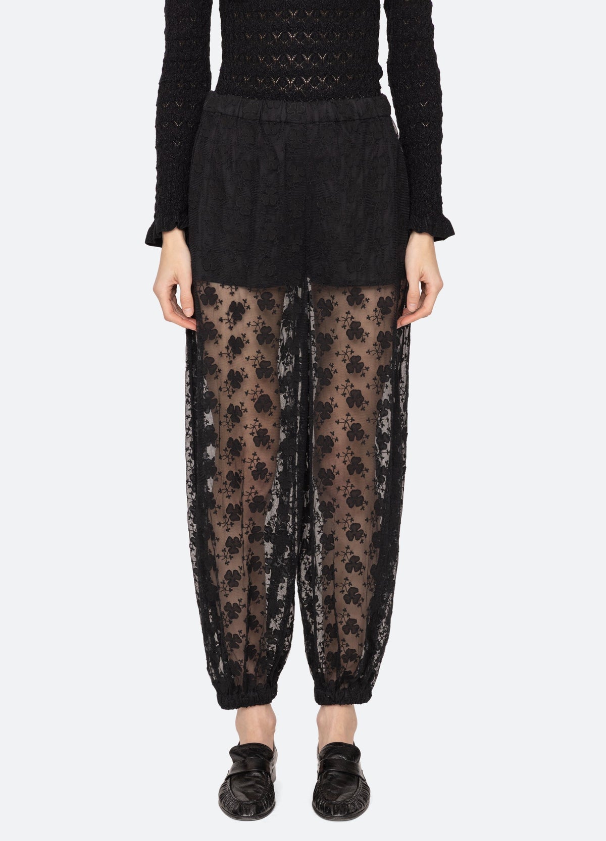 Finn Pants Black|White