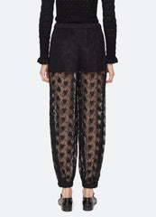 Finn Pants Black|White