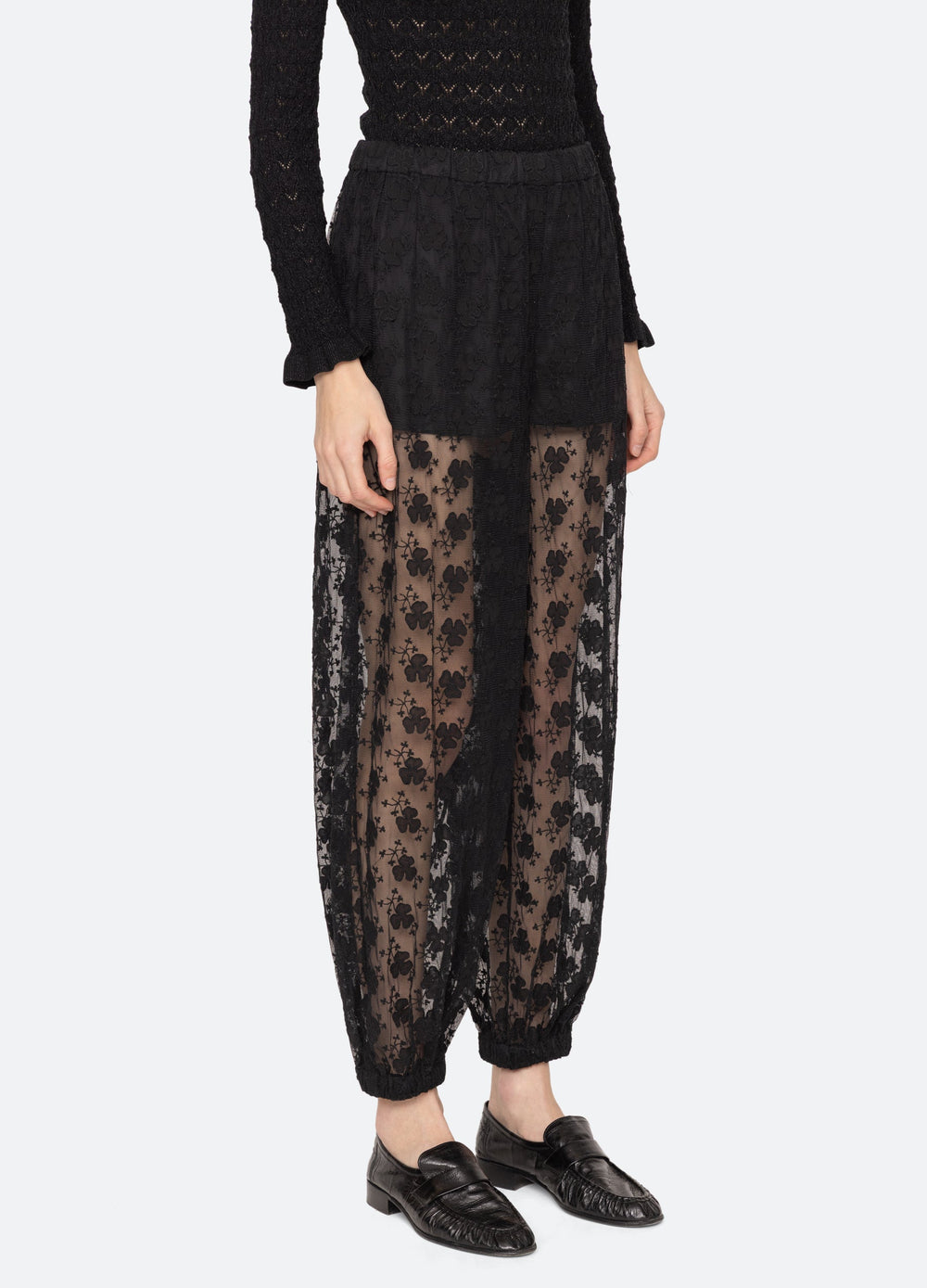 Finn Pants Black|White