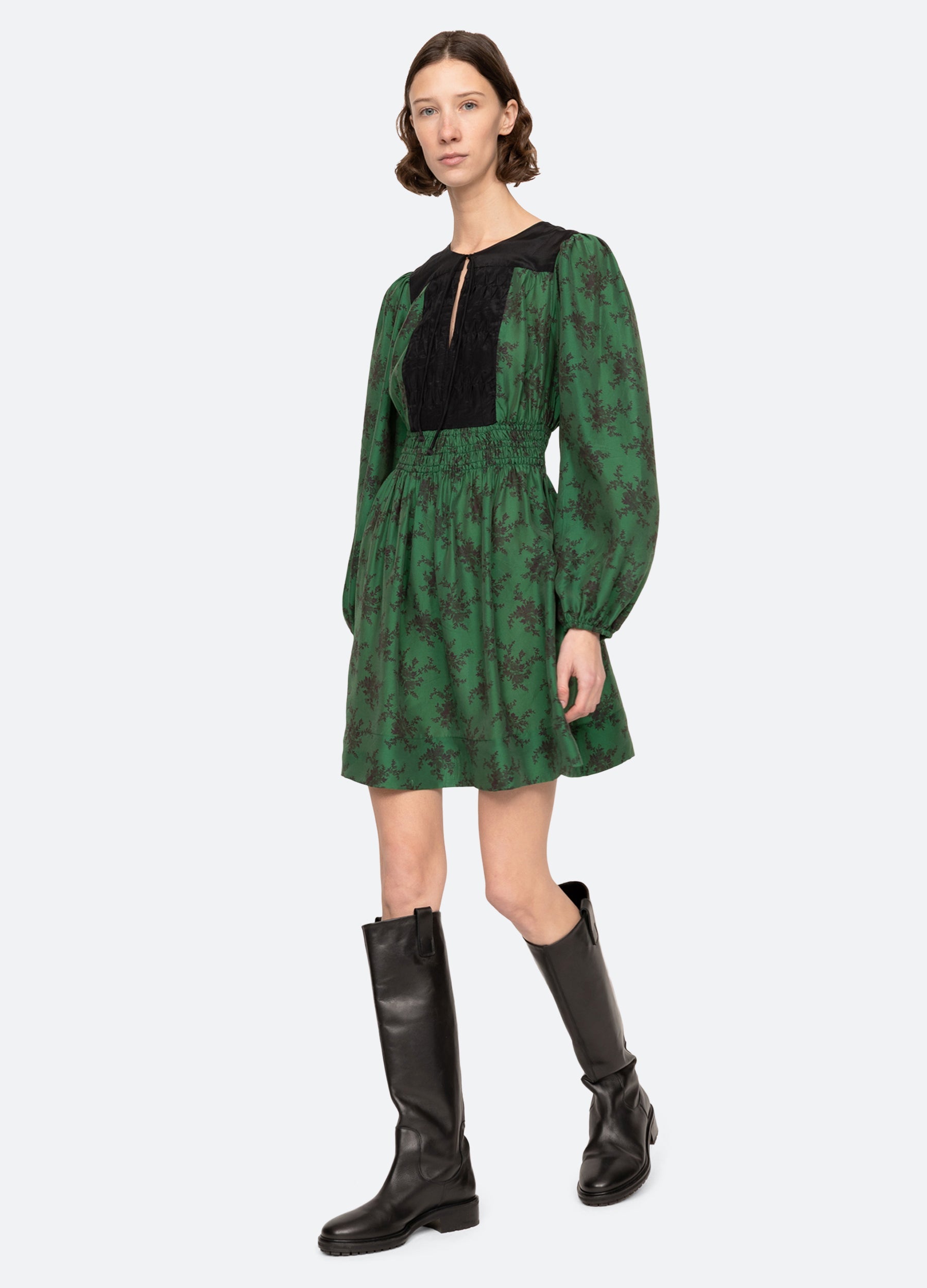 Joan Tunic Green