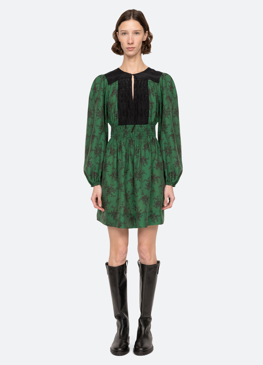 Joan Tunic Green