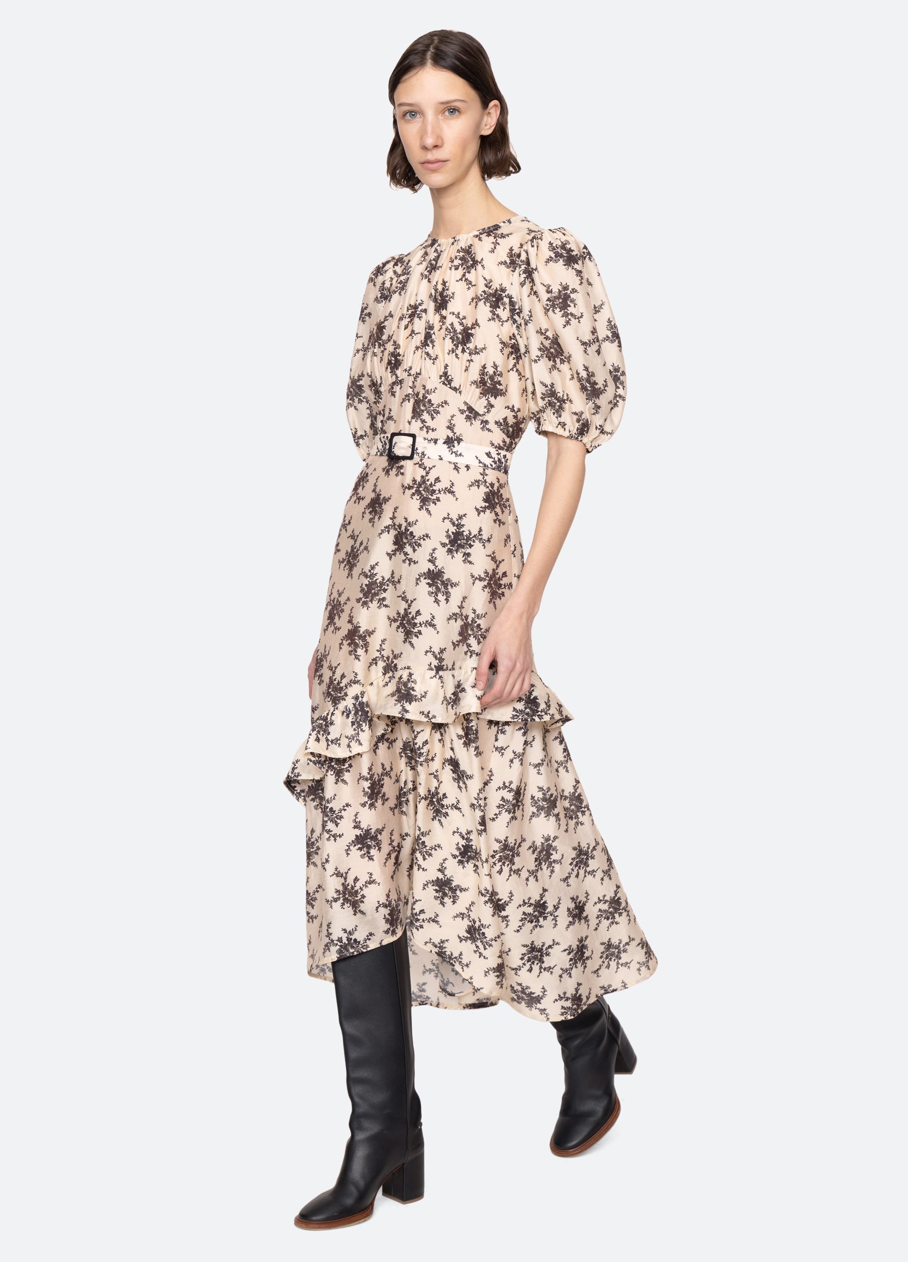Joan S/S Dress Cream