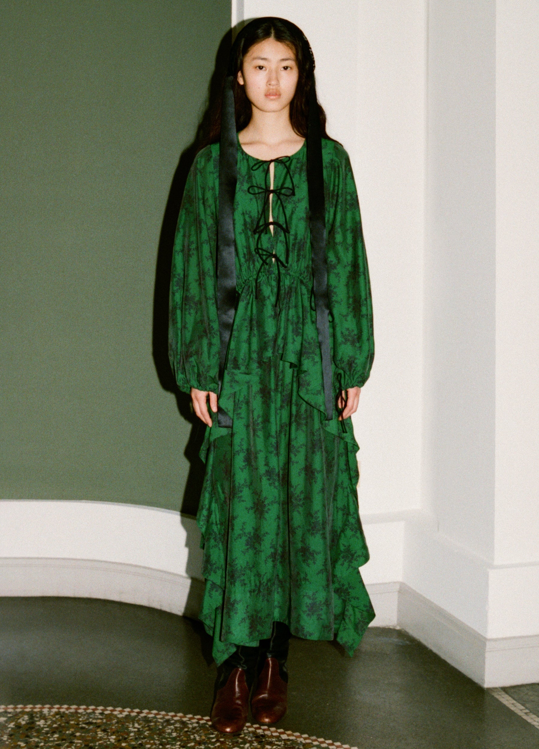 Joan Dress Green