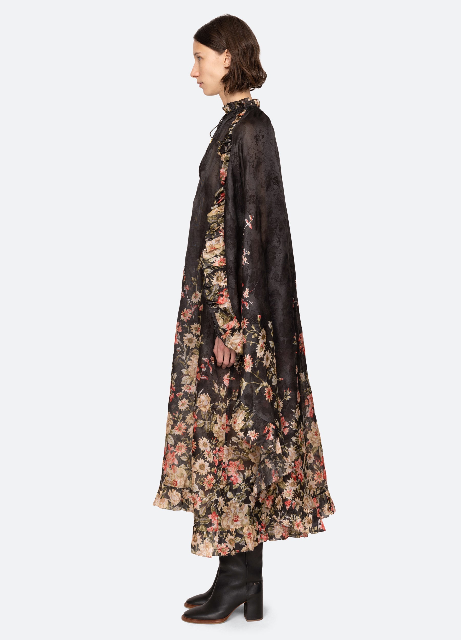 Jolie Cape Dress Multi