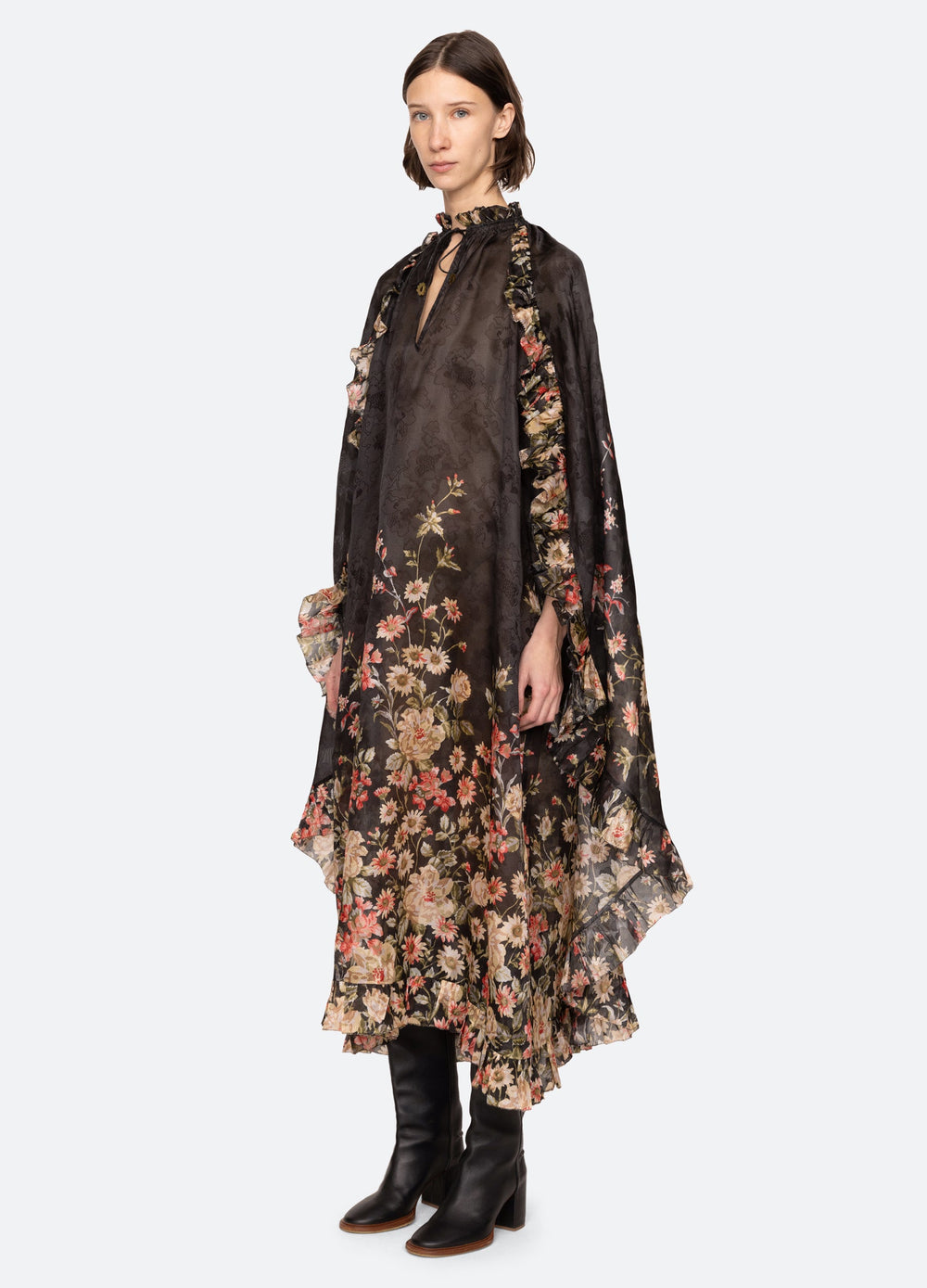 Jolie Cape Dress Multi