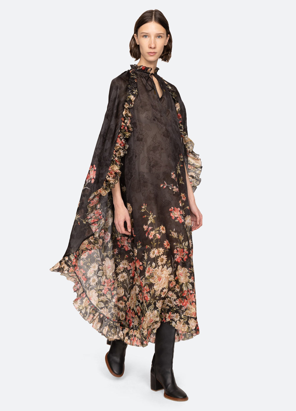 Jolie Cape Dress Multi