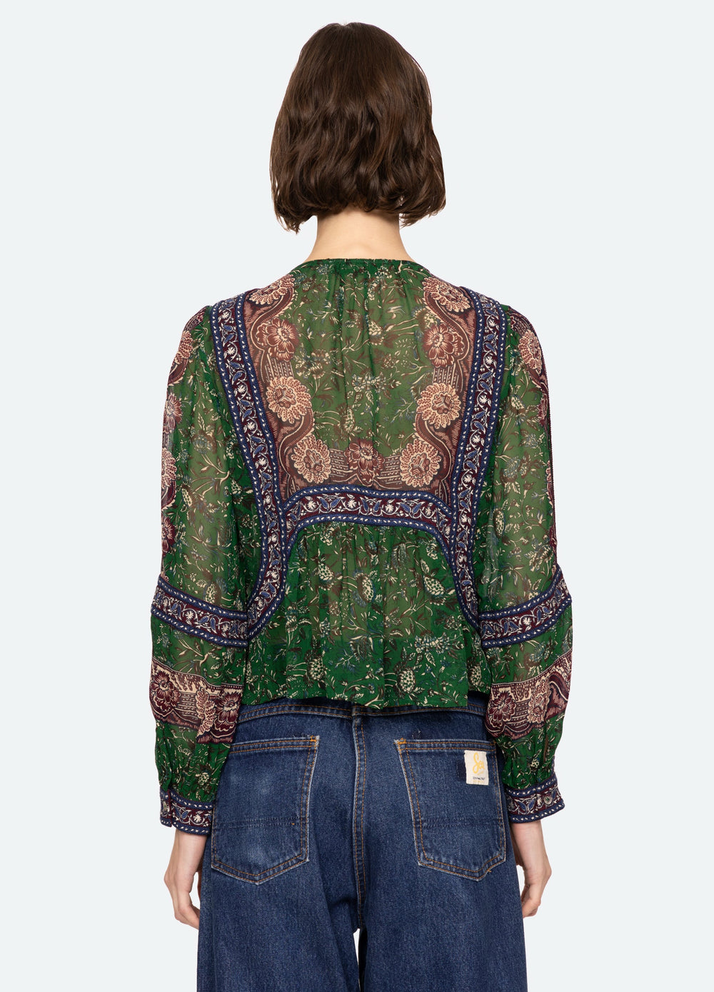 Melba Top Green