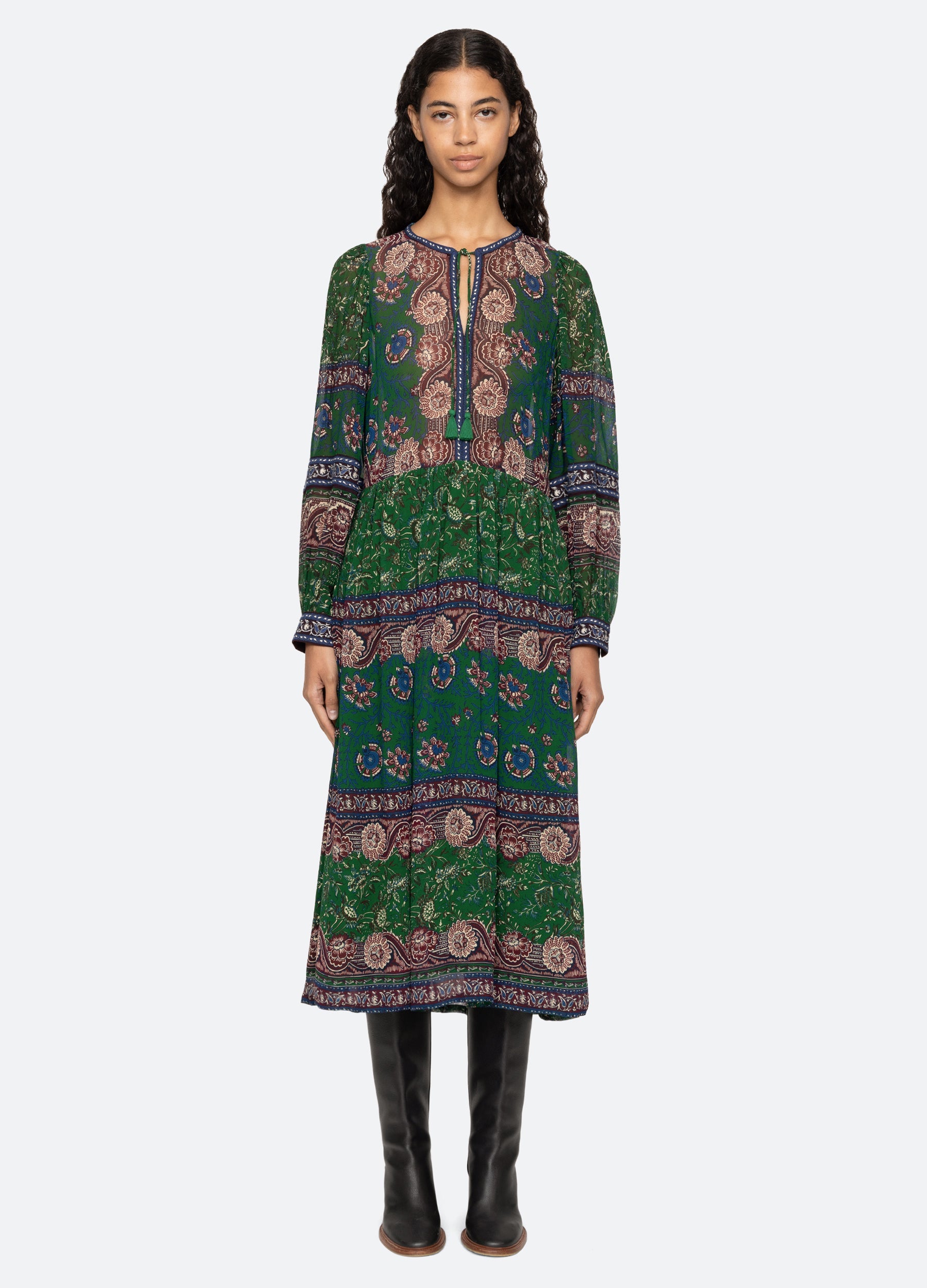 Melba Dress Green