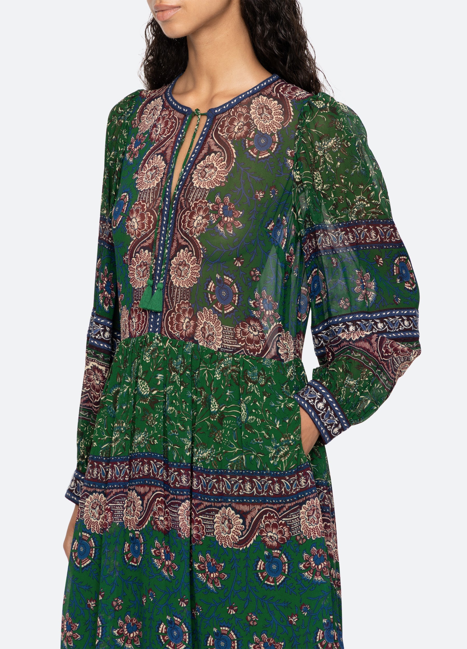 Melba Dress Green