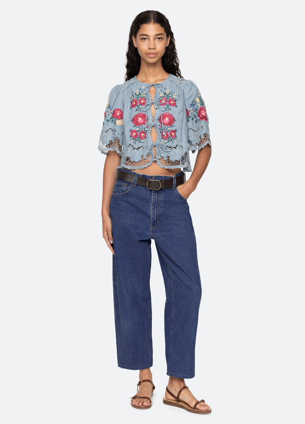 Rosaline S/S Top Blue