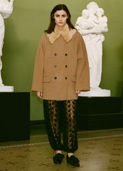 Astra Peacoat Khaki|Navy