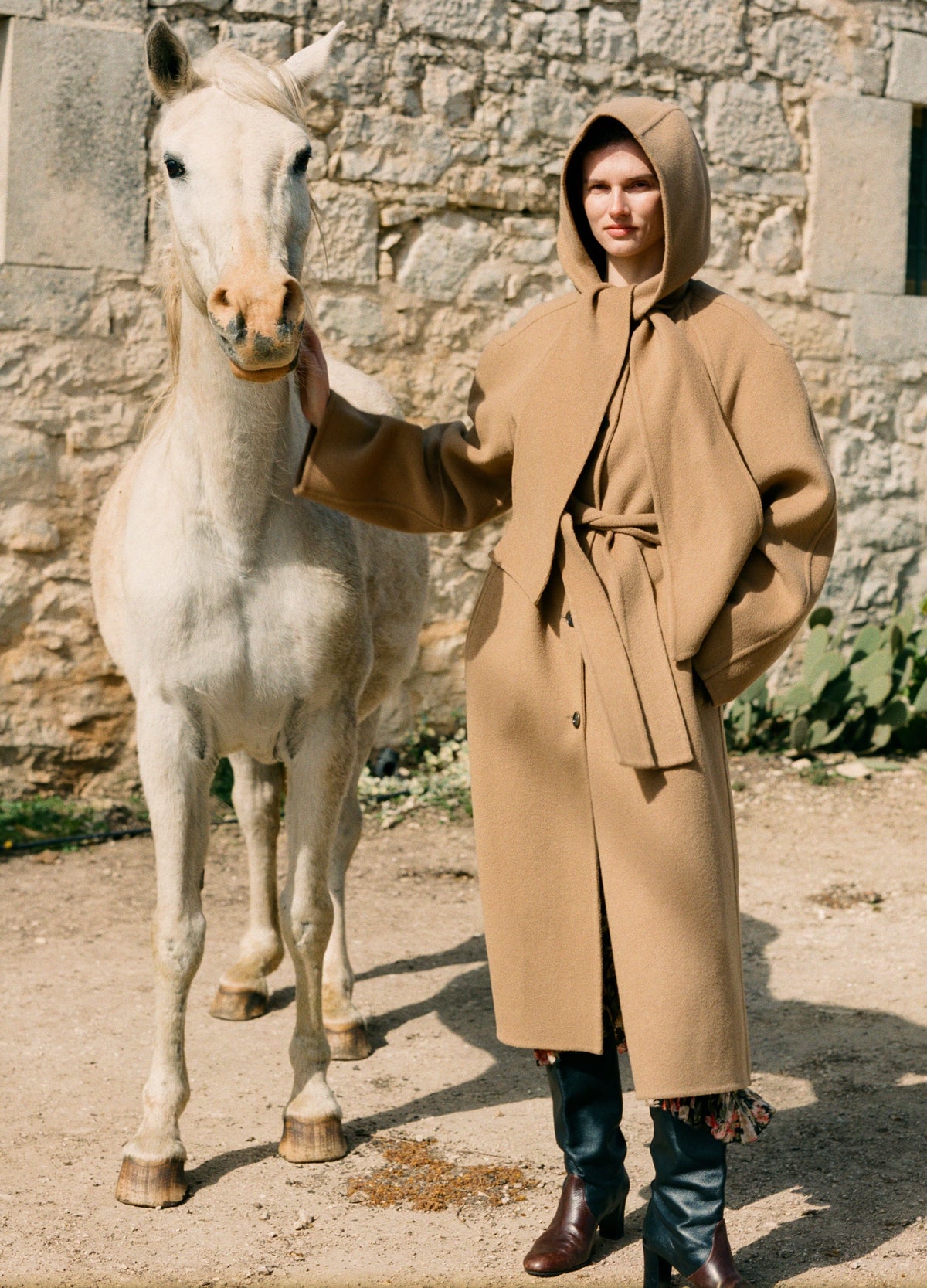 Astra Coat Khaki|Navy