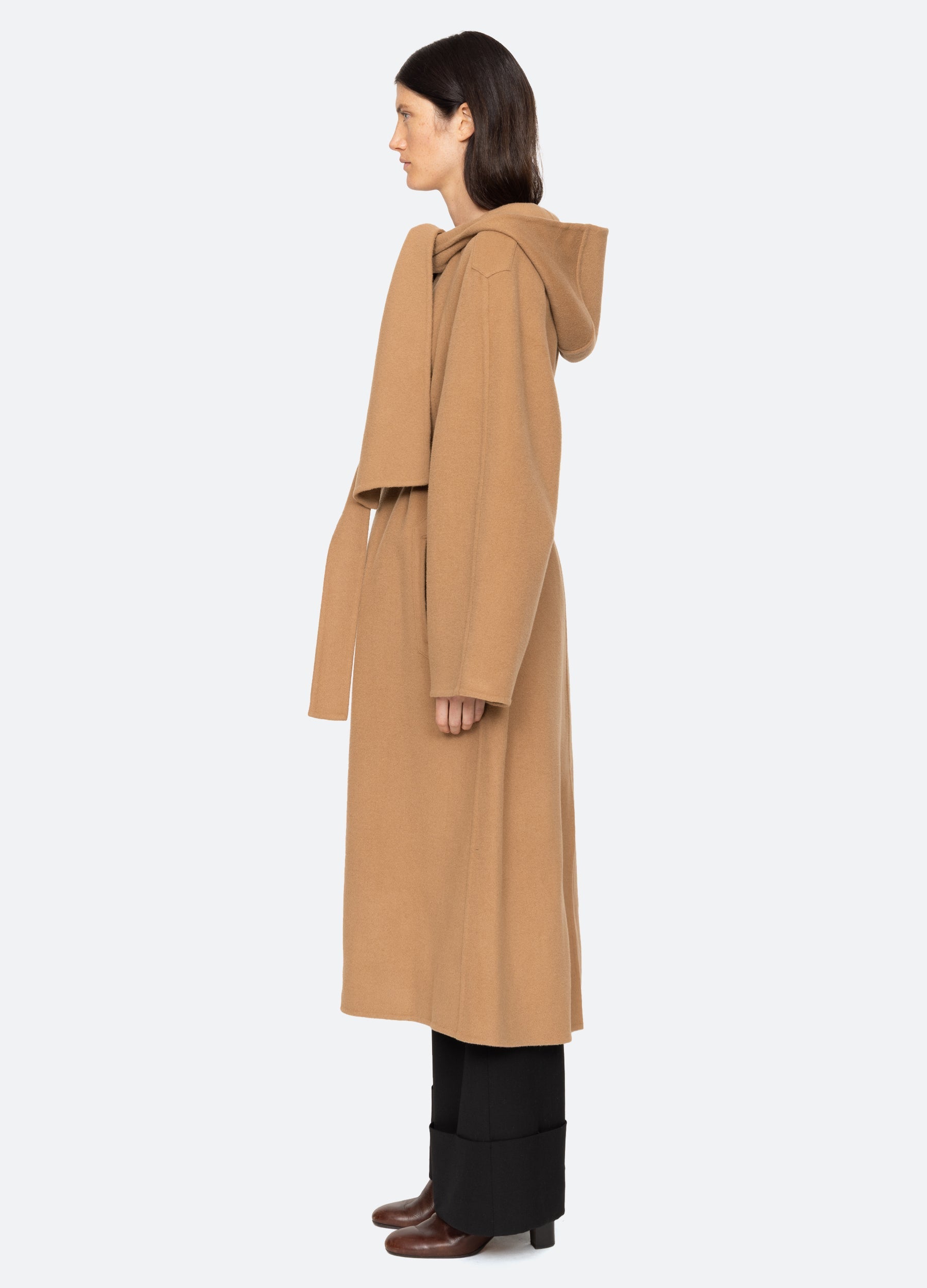 Astra Coat Khaki|Navy