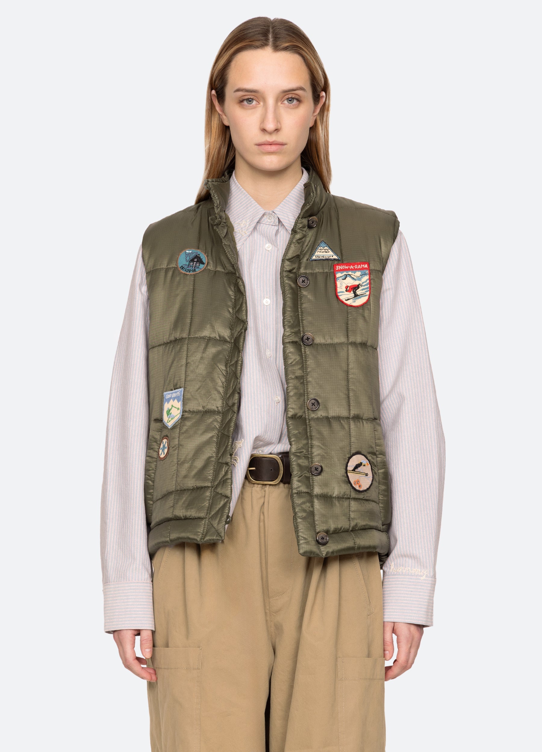 Eira Vest Olive
