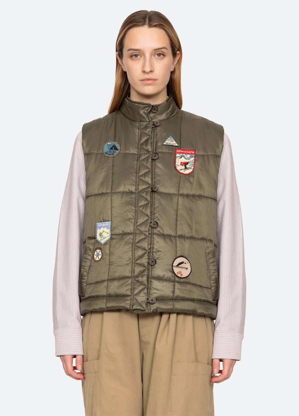 Eira Vest Olive