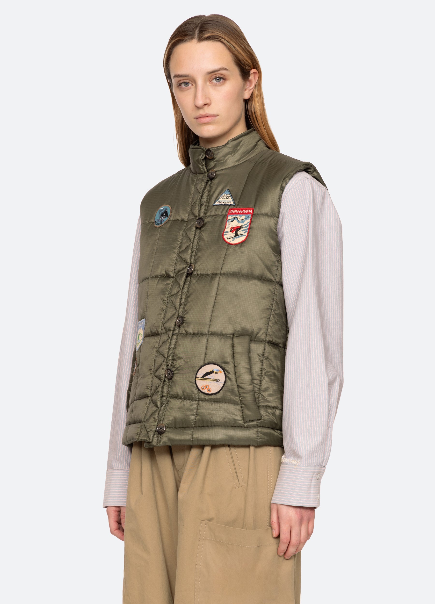 Eira Vest Olive