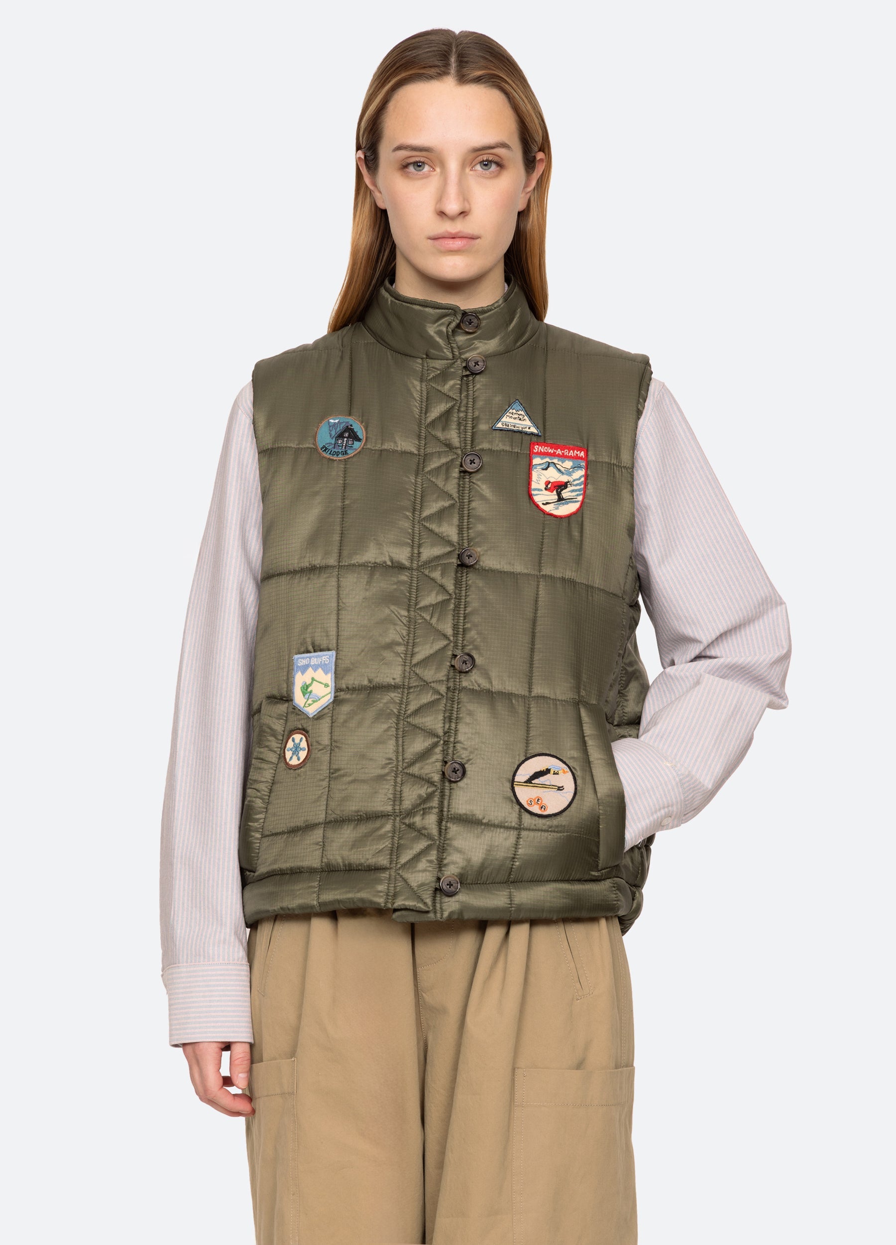 Eira Vest Olive