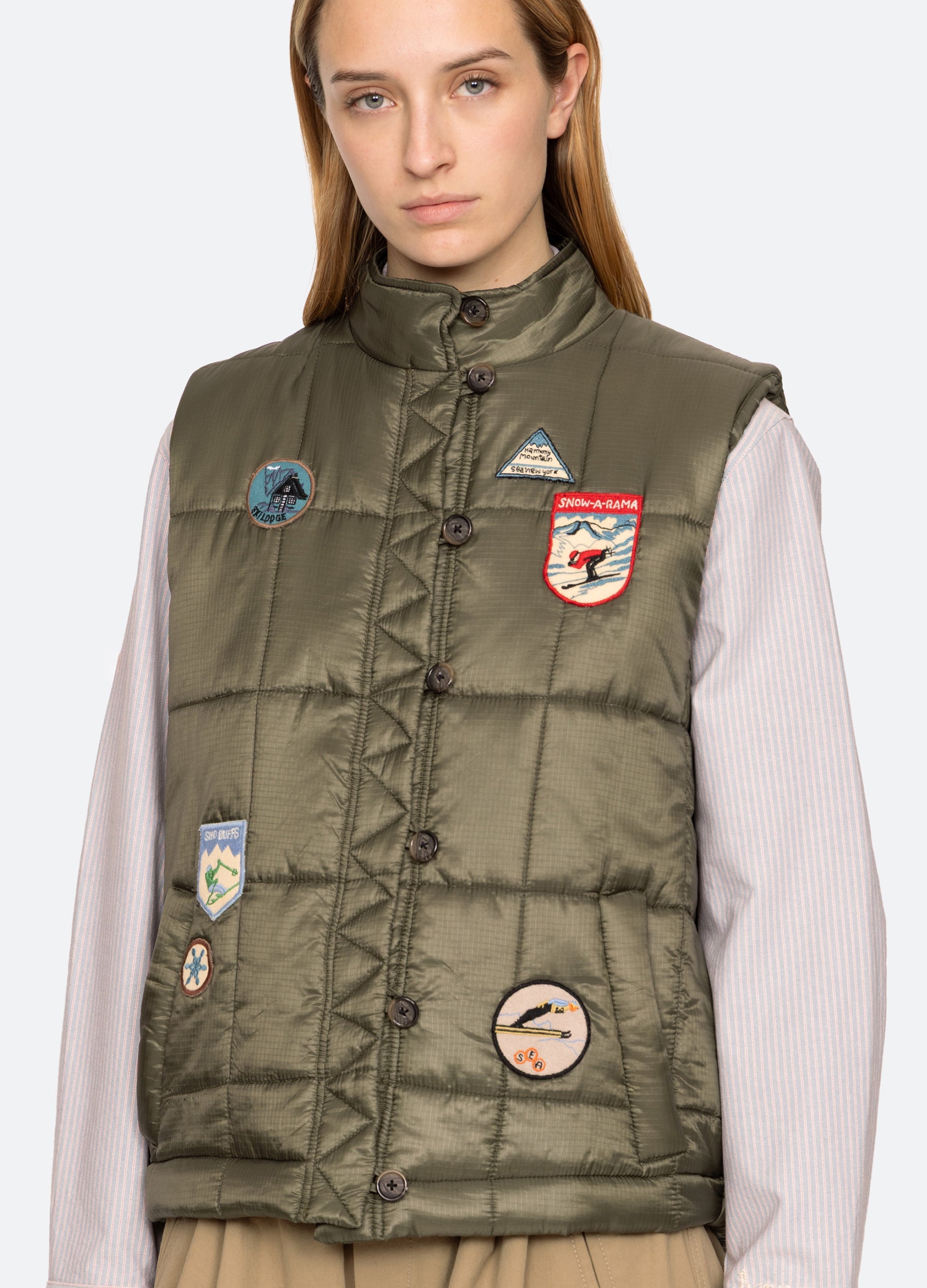 Eira Vest Olive