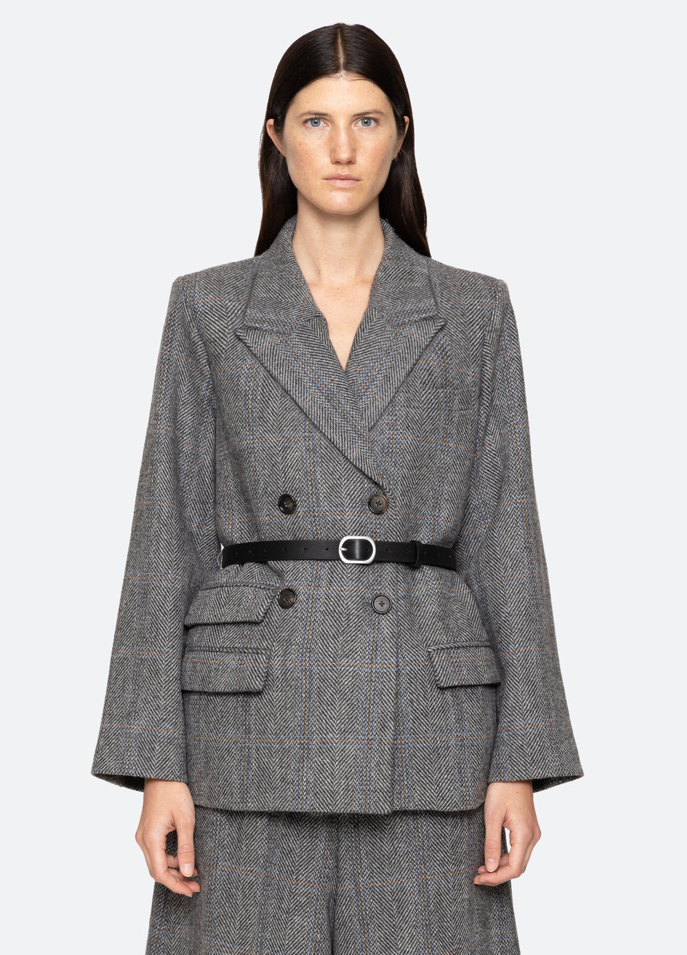 Eleni Blazer Grey