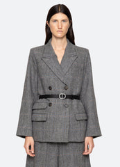 Eleni Blazer Grey