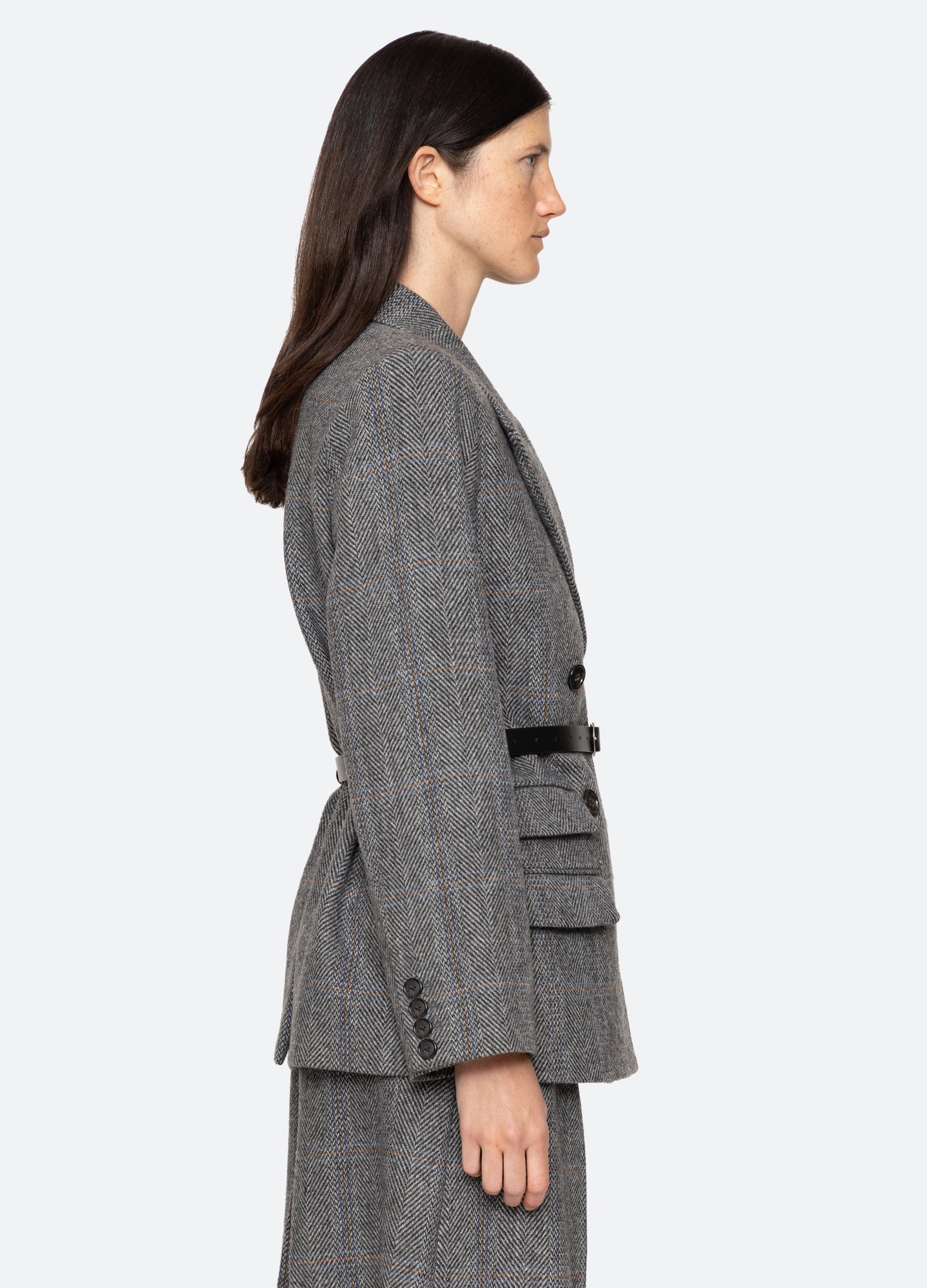 Eleni Blazer Grey