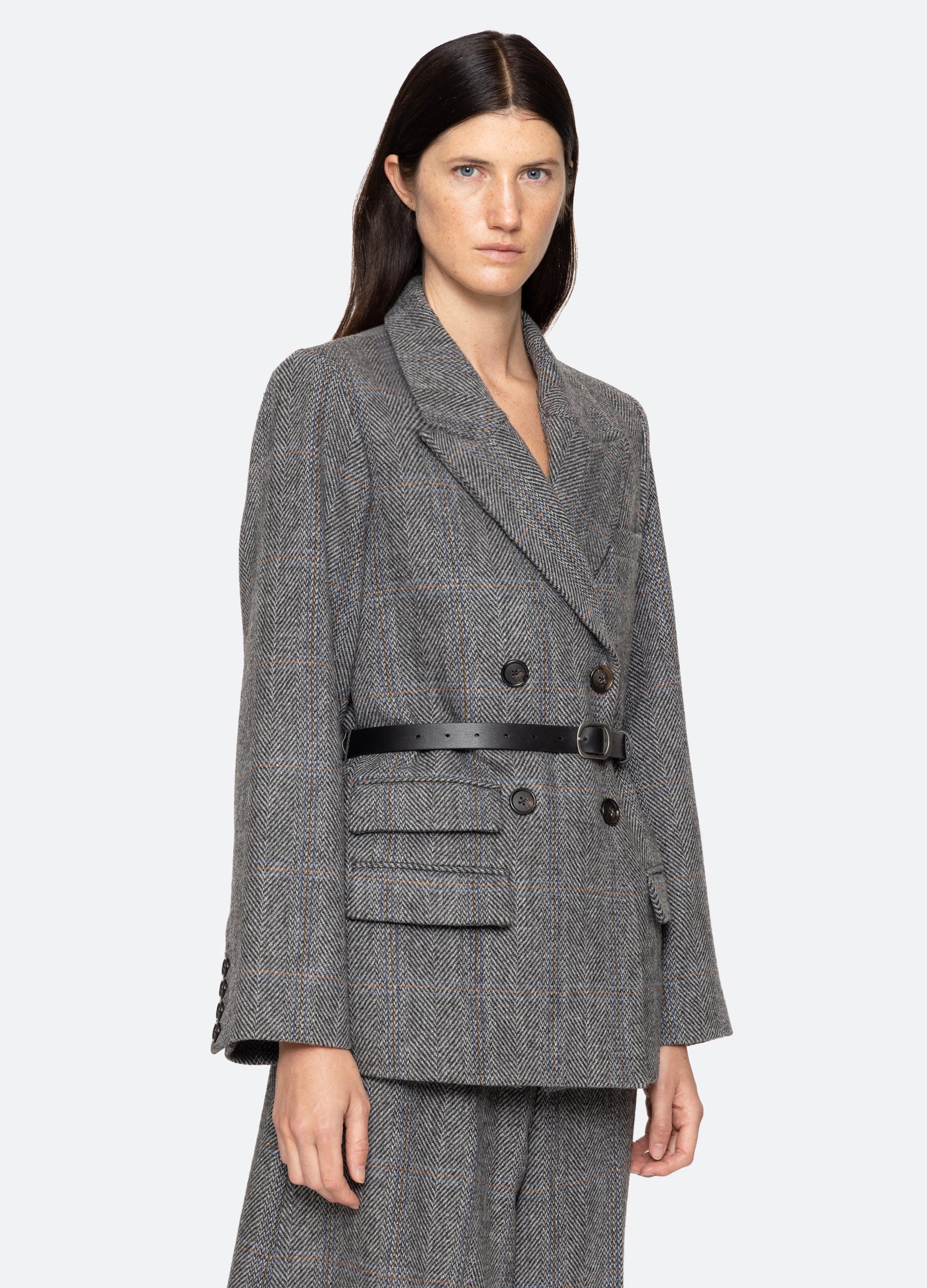 Eleni Blazer Grey
