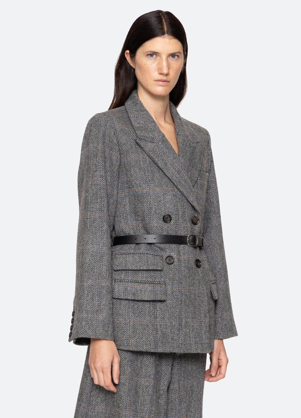 Eleni Blazer Grey