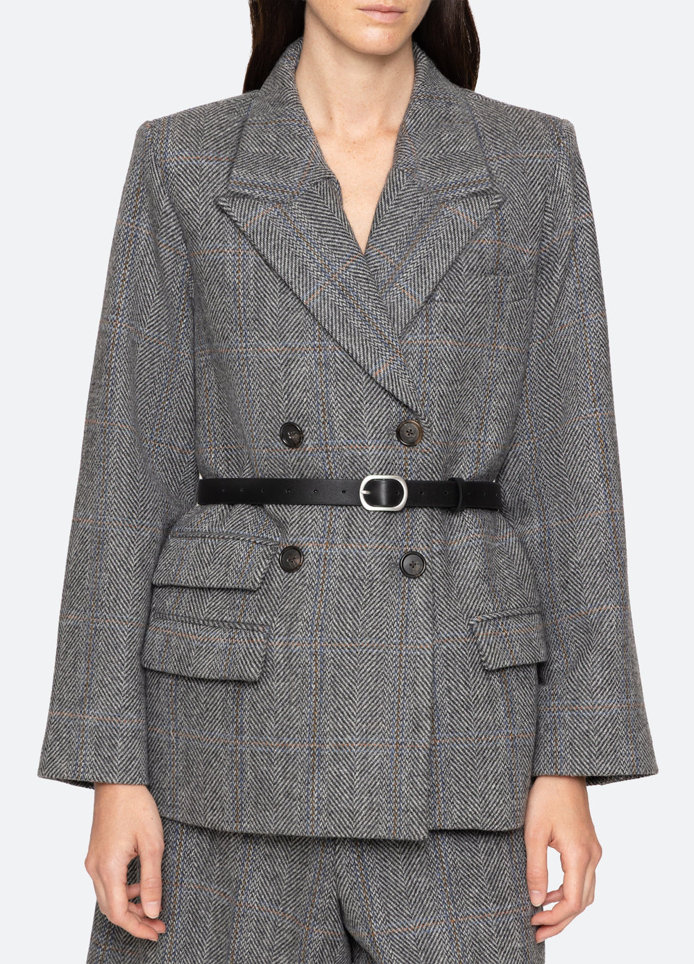 Eleni Blazer Grey