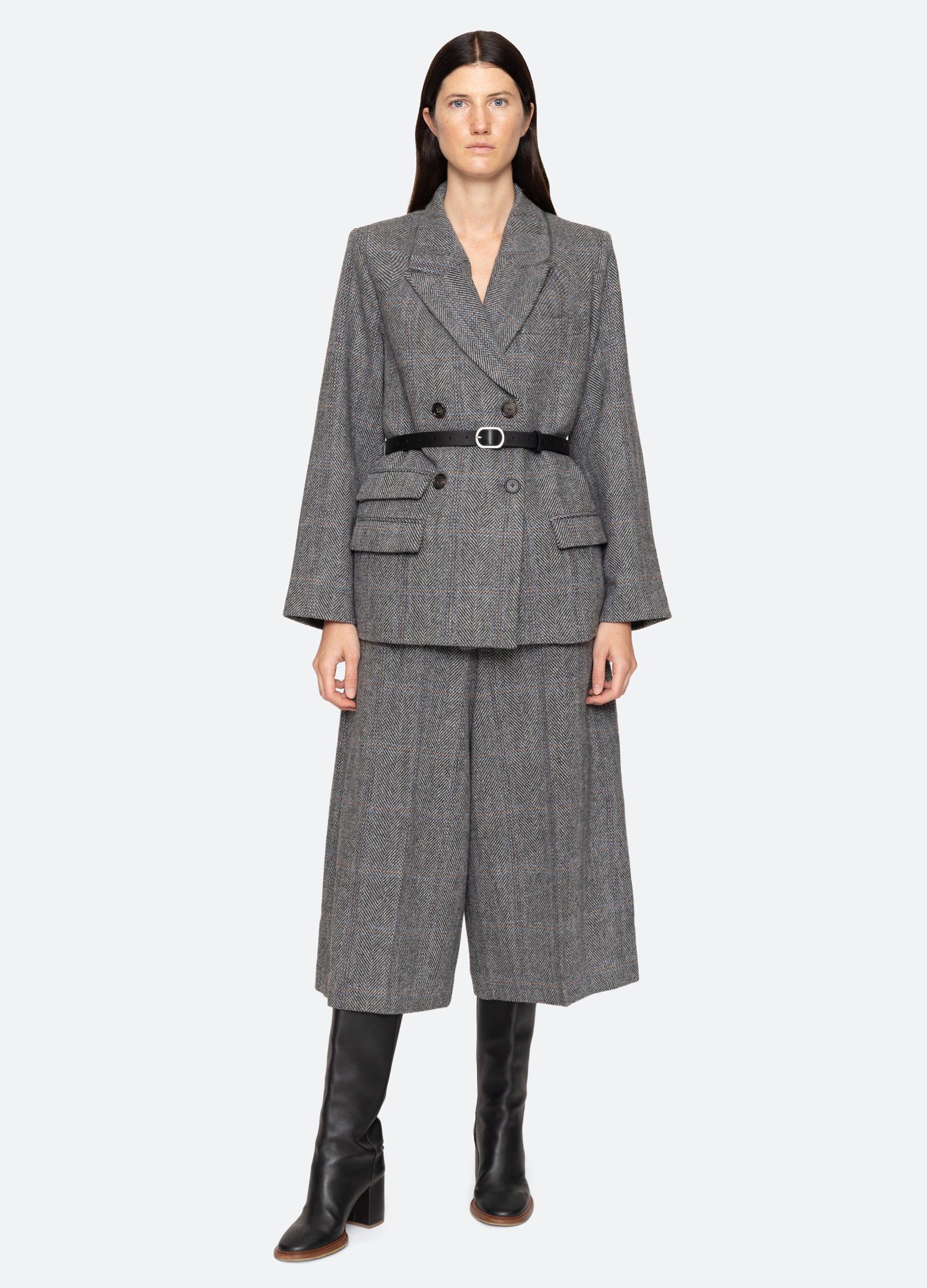 Eleni Blazer Grey