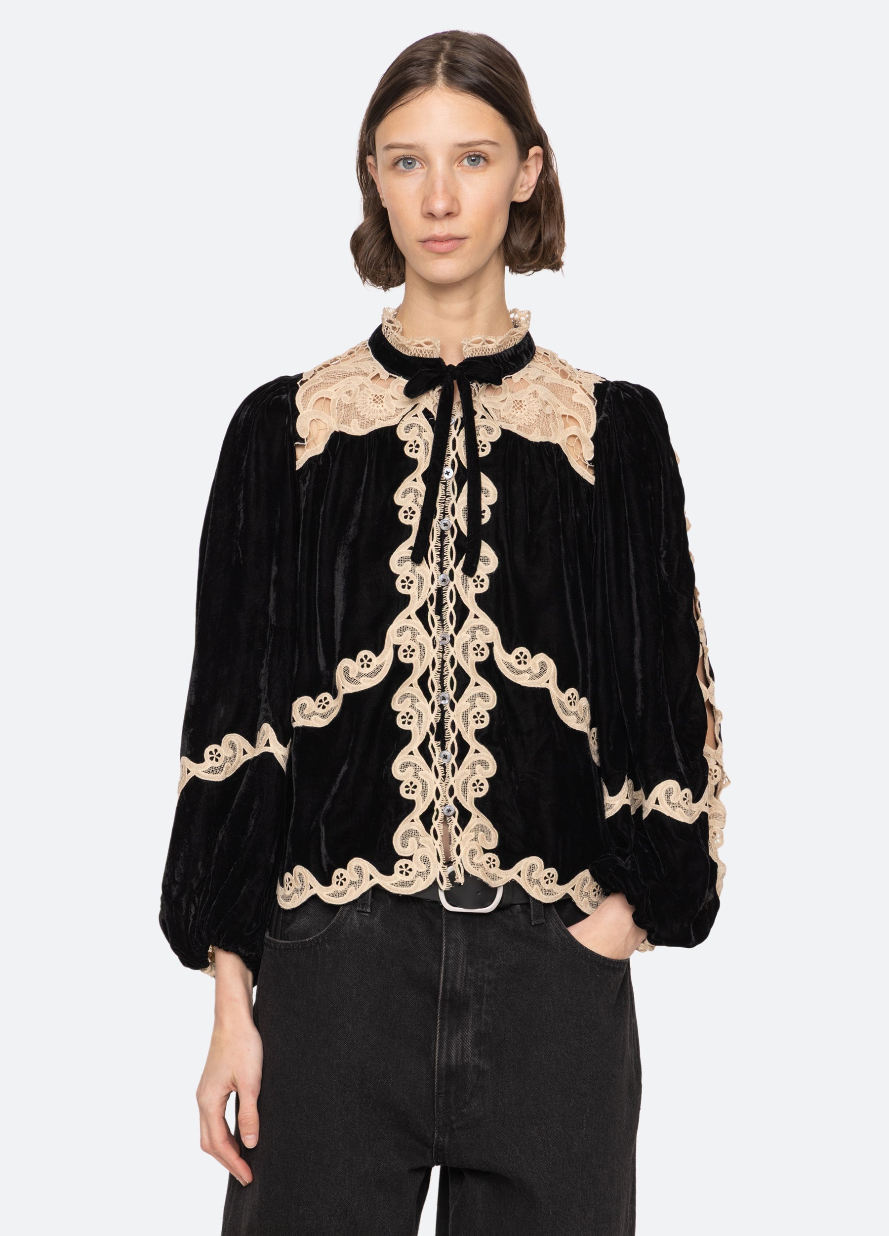 Medina L/S Top Black