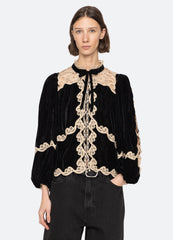 Medina L/S Top Black