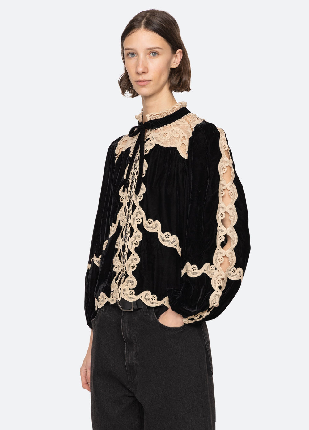 Medina L/S Top Black