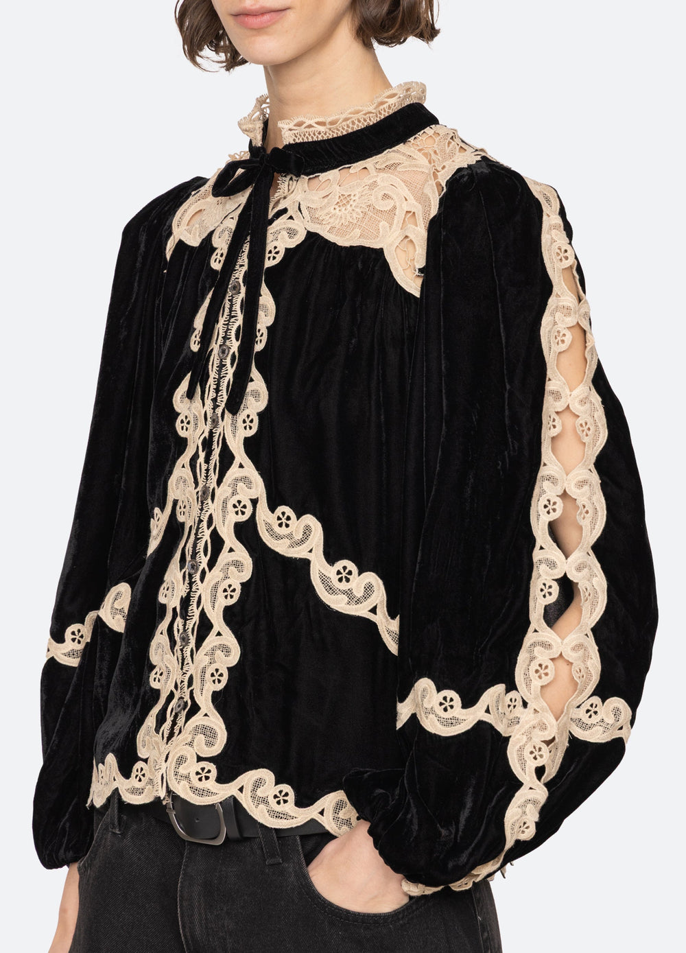 Medina L/S Top Black