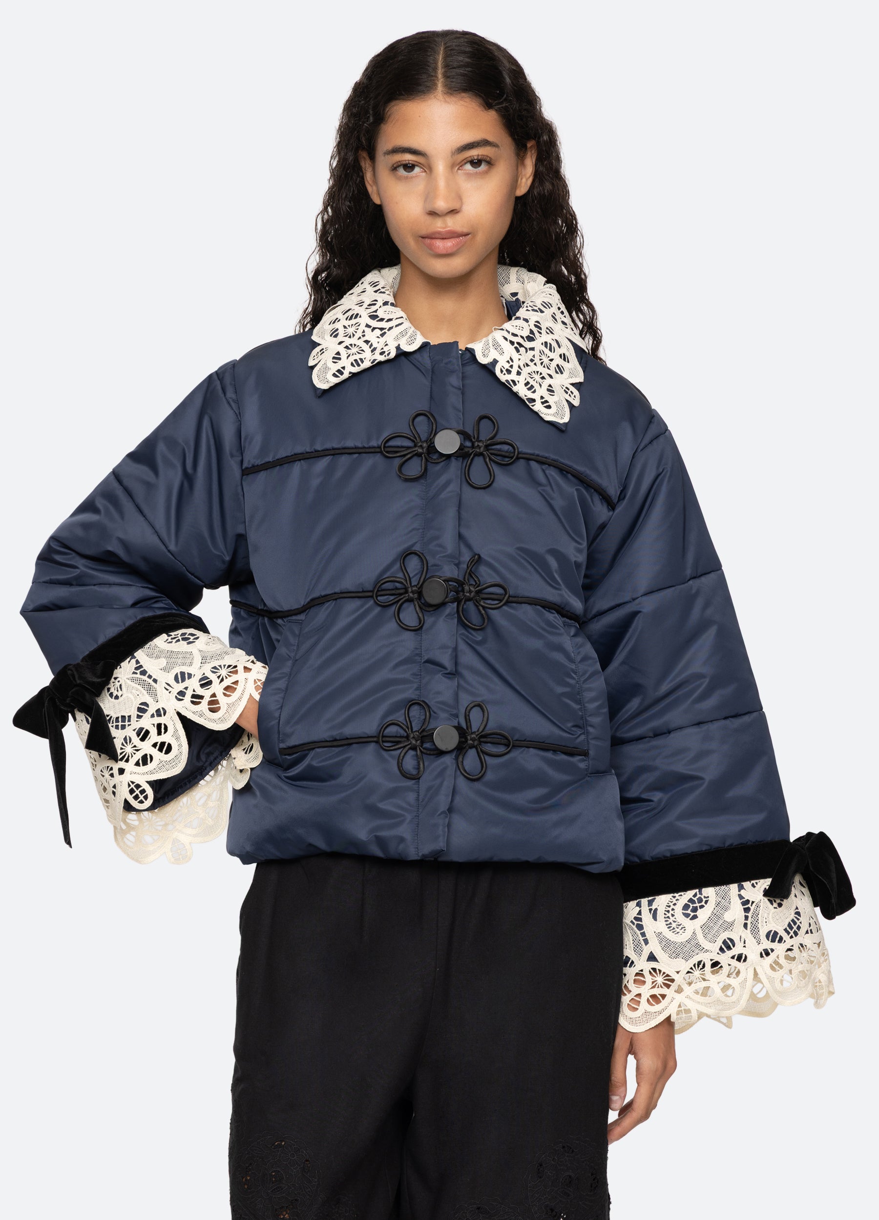 Medina Puffer Navy