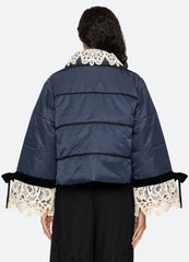 Medina Puffer Navy