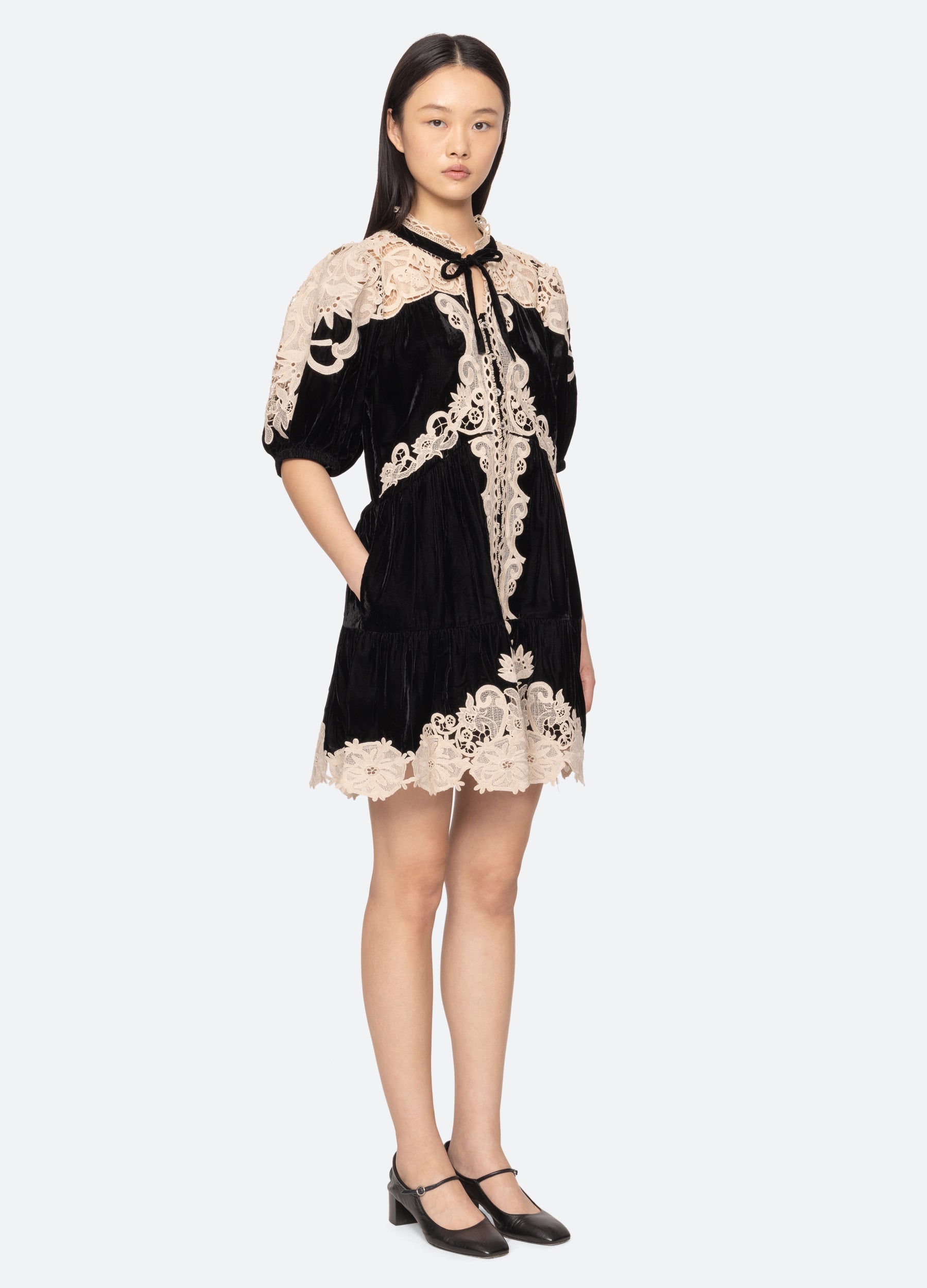 Medina S/S Dress Black